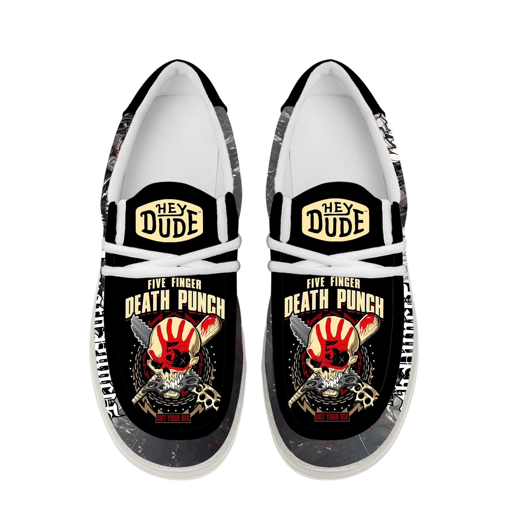 Five Finger Death Punch Lace Up Loafers 2026