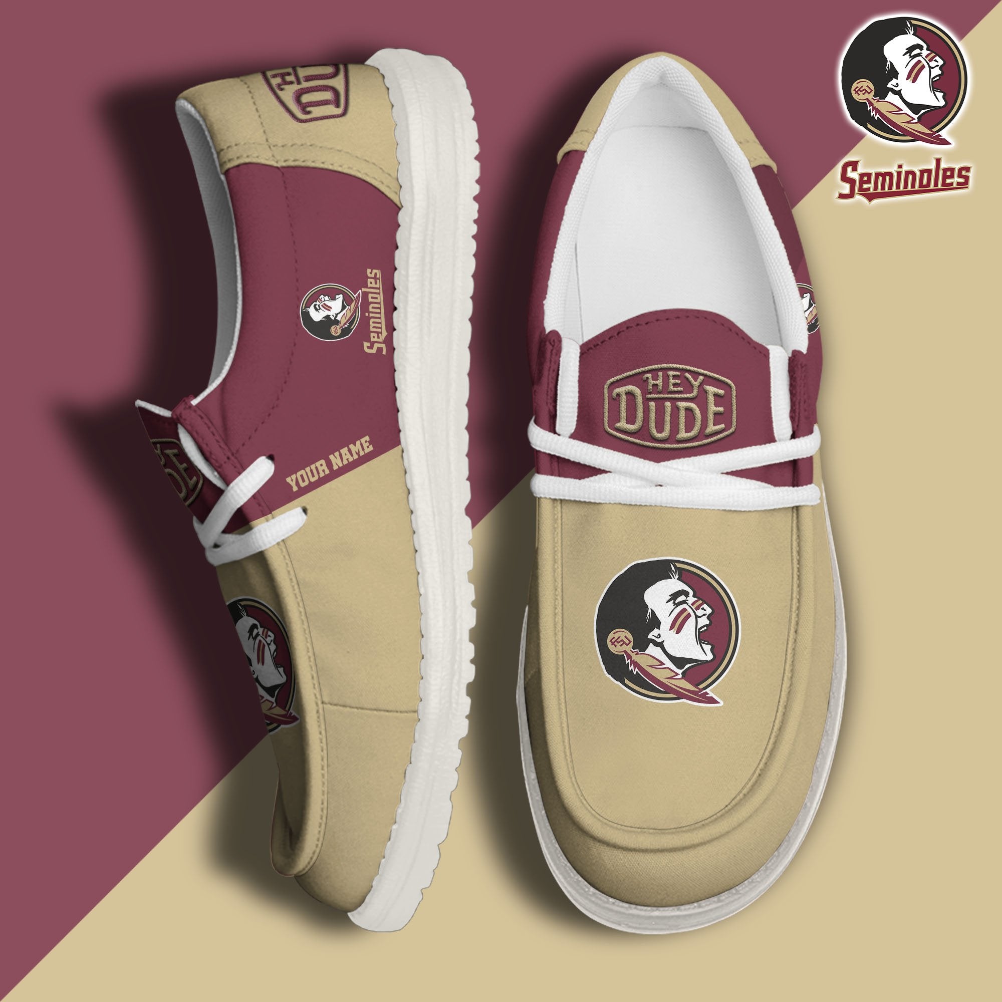 Florida State Seminoles Lace Up Loafers 2026