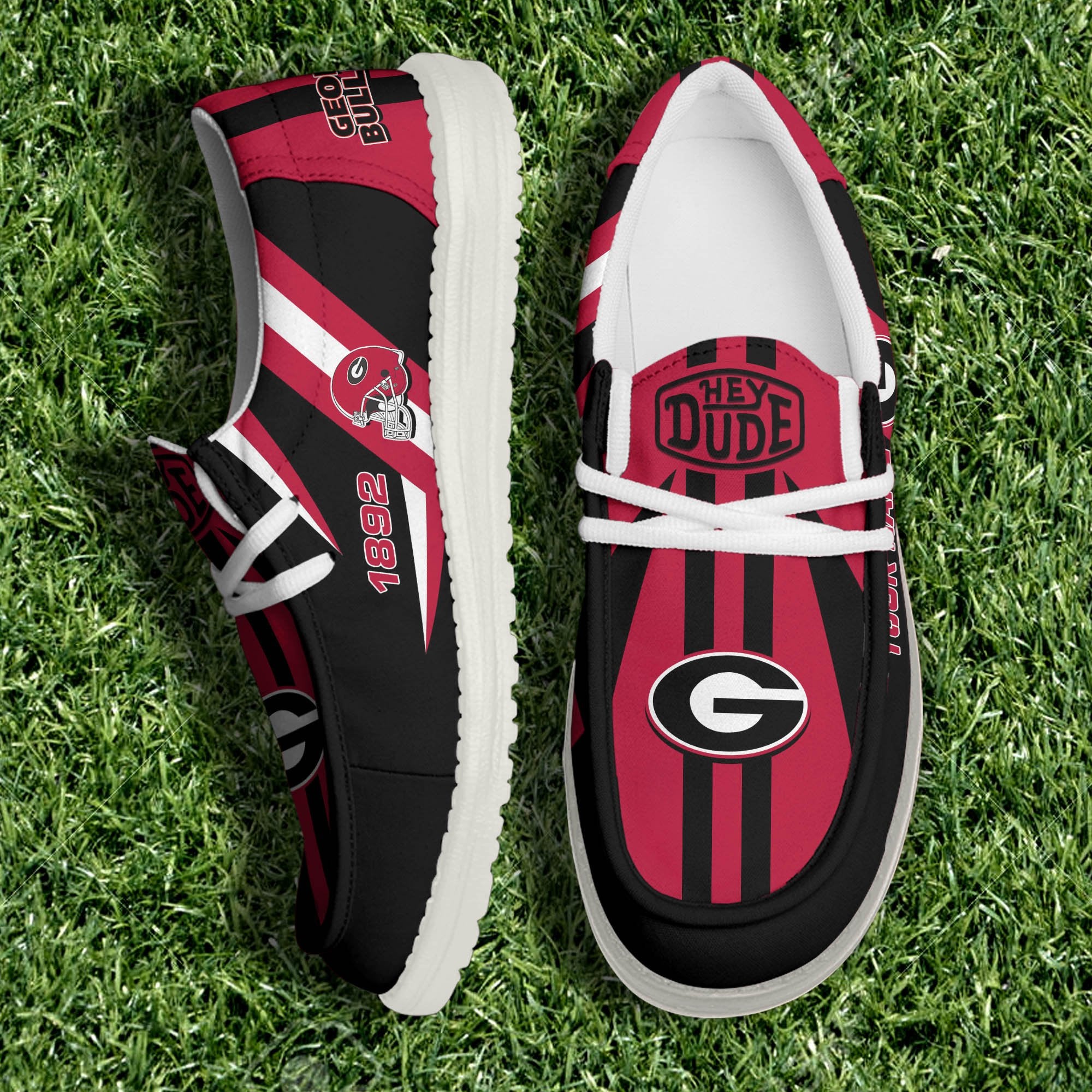 Georgia Bulldogs Lace Up Loafers 2026