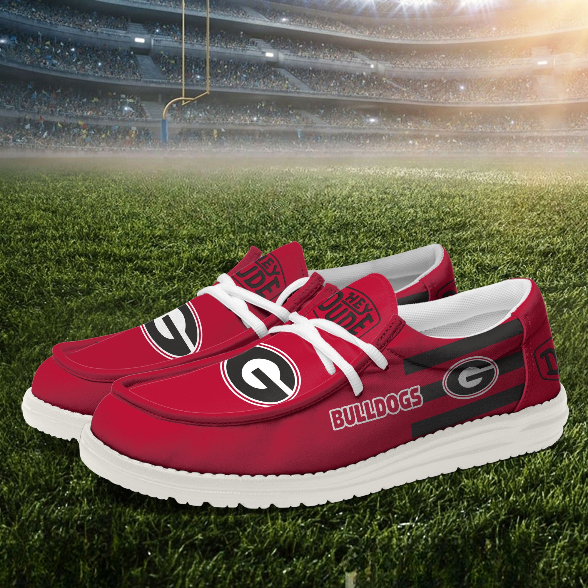 Georgia Bulldogs Lace Up Loafers 2026