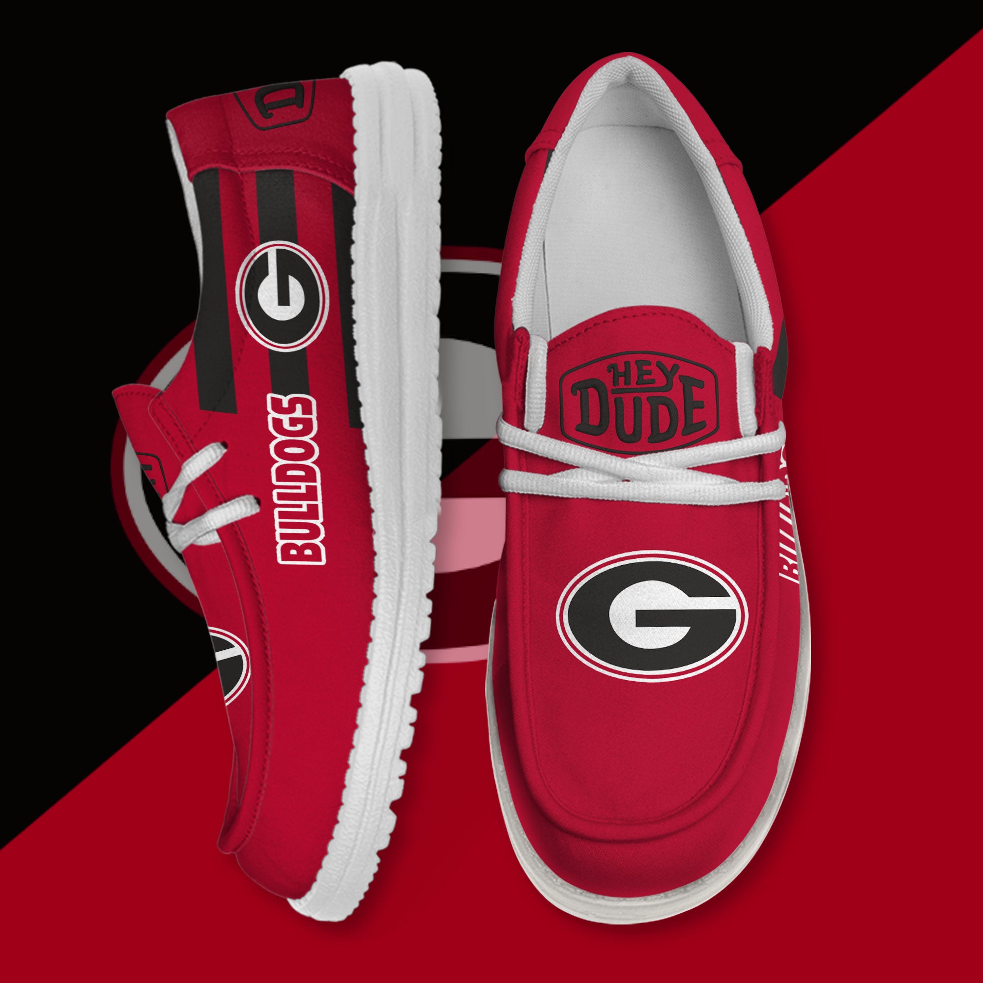 Georgia Bulldogs Lace Up Loafers 2026