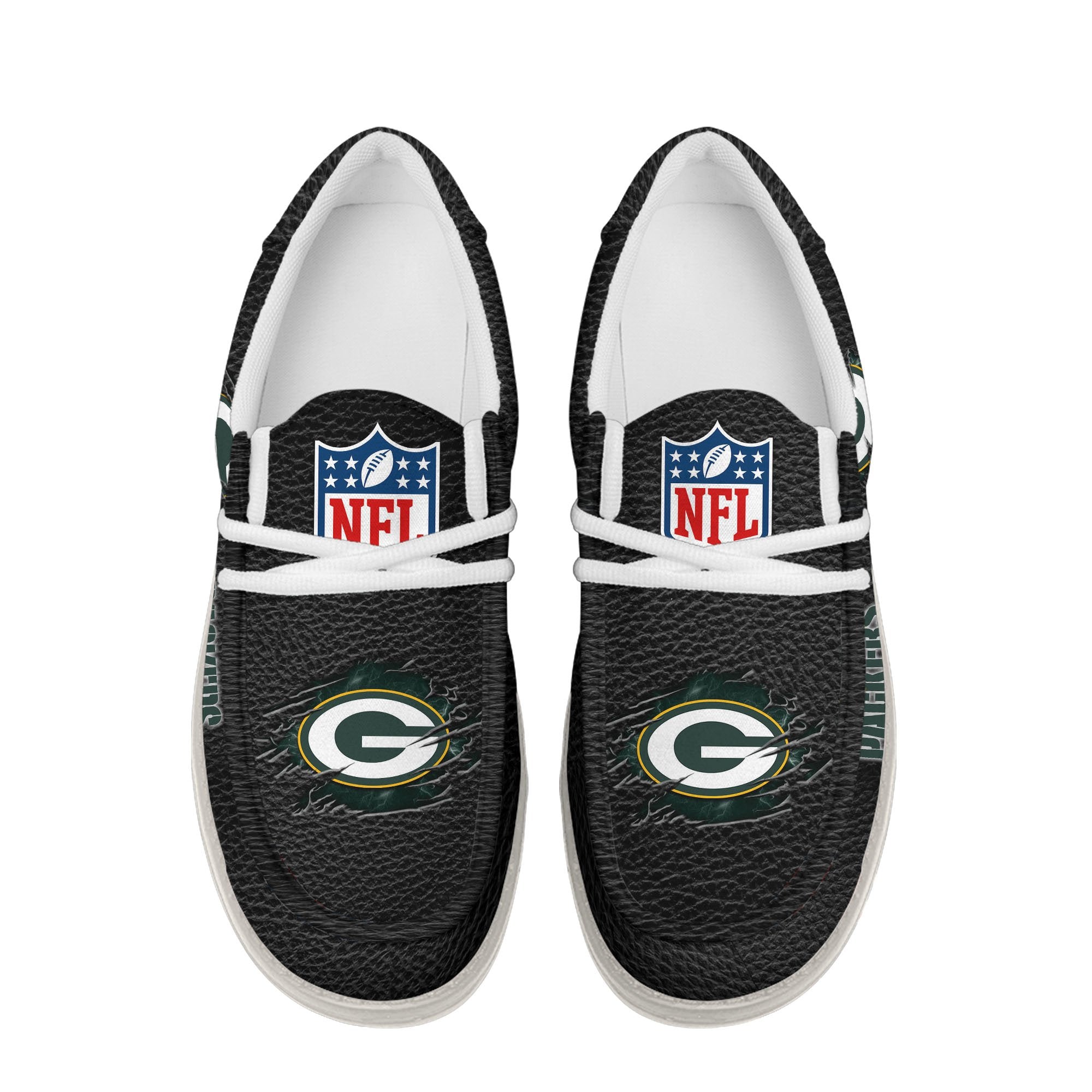 Green Bay Packers Lace Up Loafers 2026