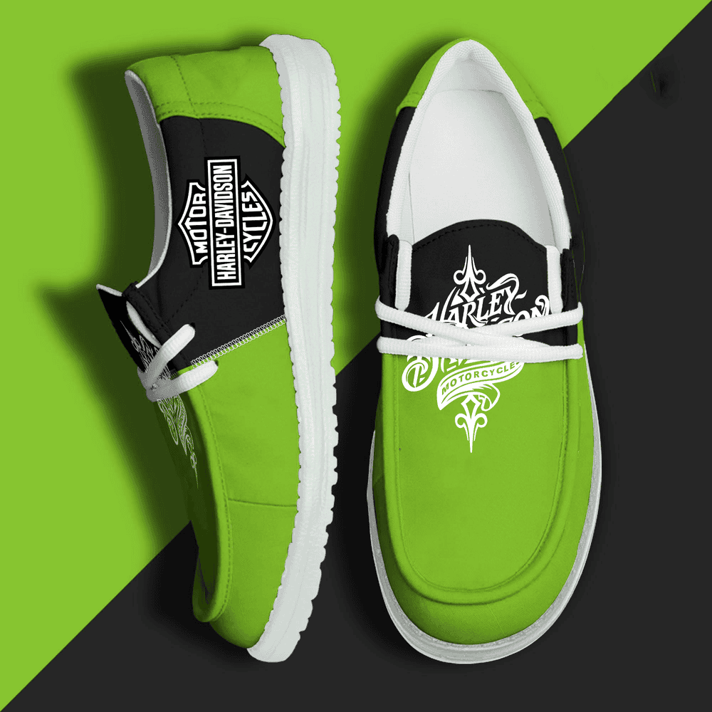 Harley Davidson Lace Up Loafers 2026