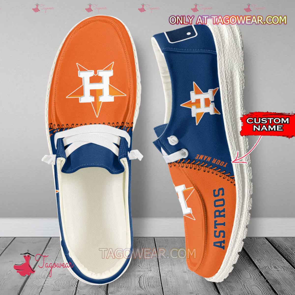 Houston Astros Lace Up Loafers 2026