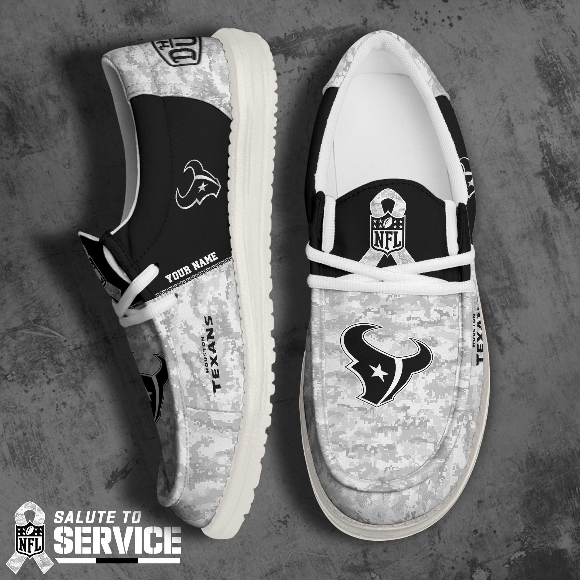 Houston Texans Lace Up Loafers 2026