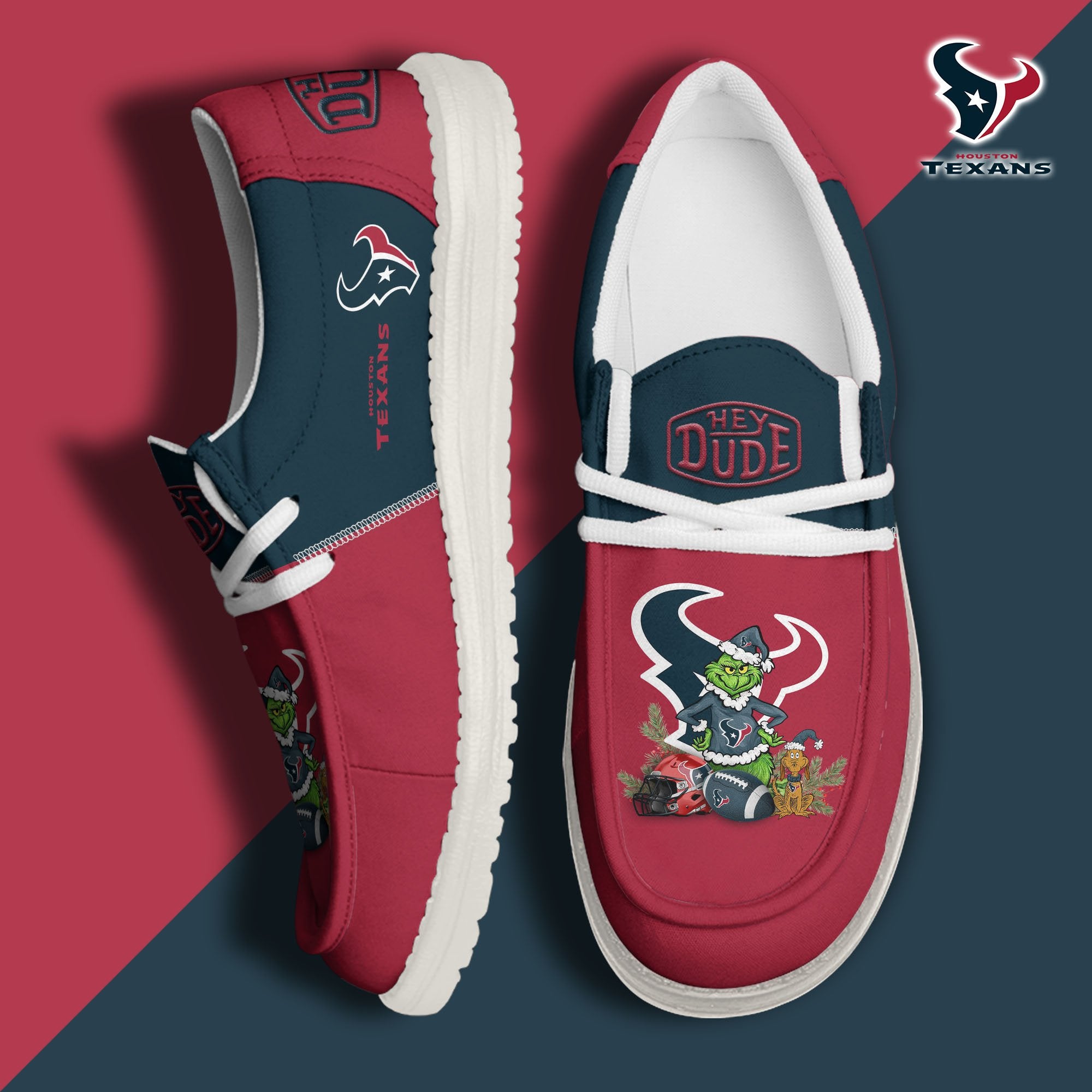 Houston Texans Lace Up Loafers 2026