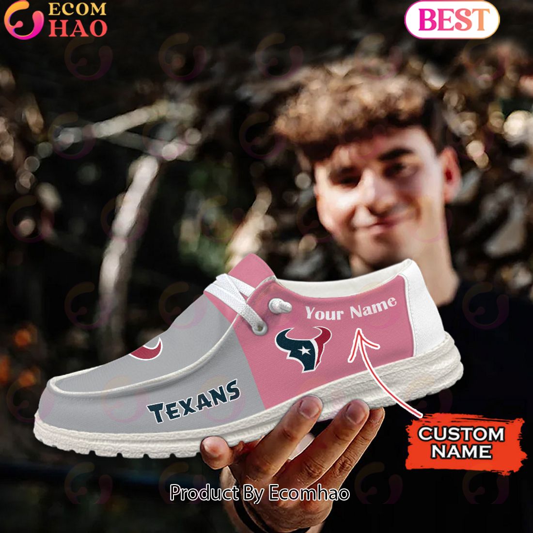 Houston Texans Lace Up Loafers 2026