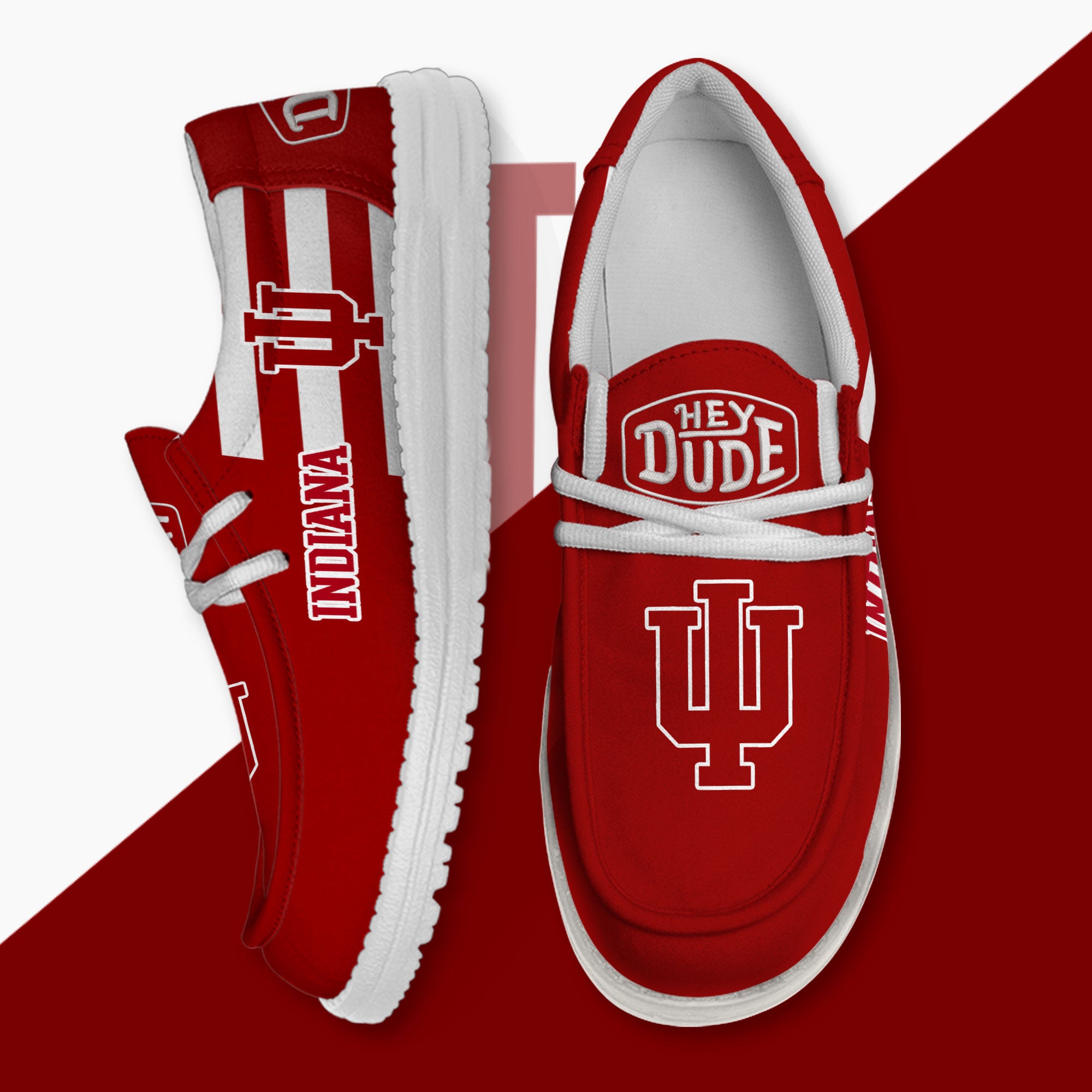 Indiana Hoosiers Lace Up Loafers 2026