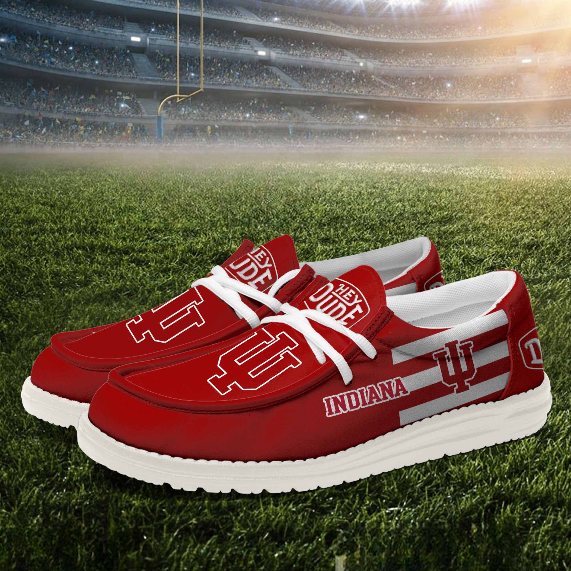 Indiana Hoosiers Lace Up Loafers 2026
