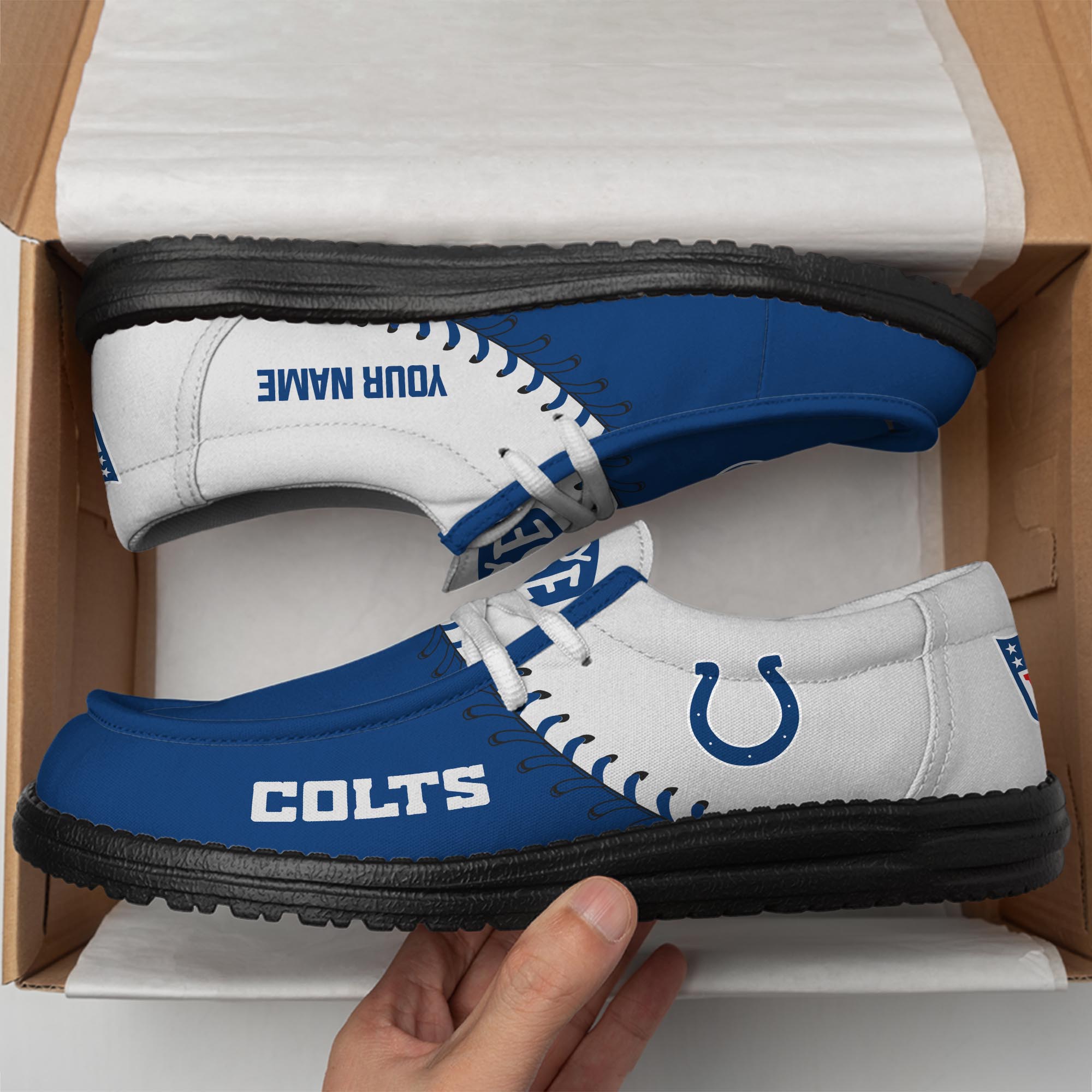 Indianapolis Colts Lace Up Loafers 2026