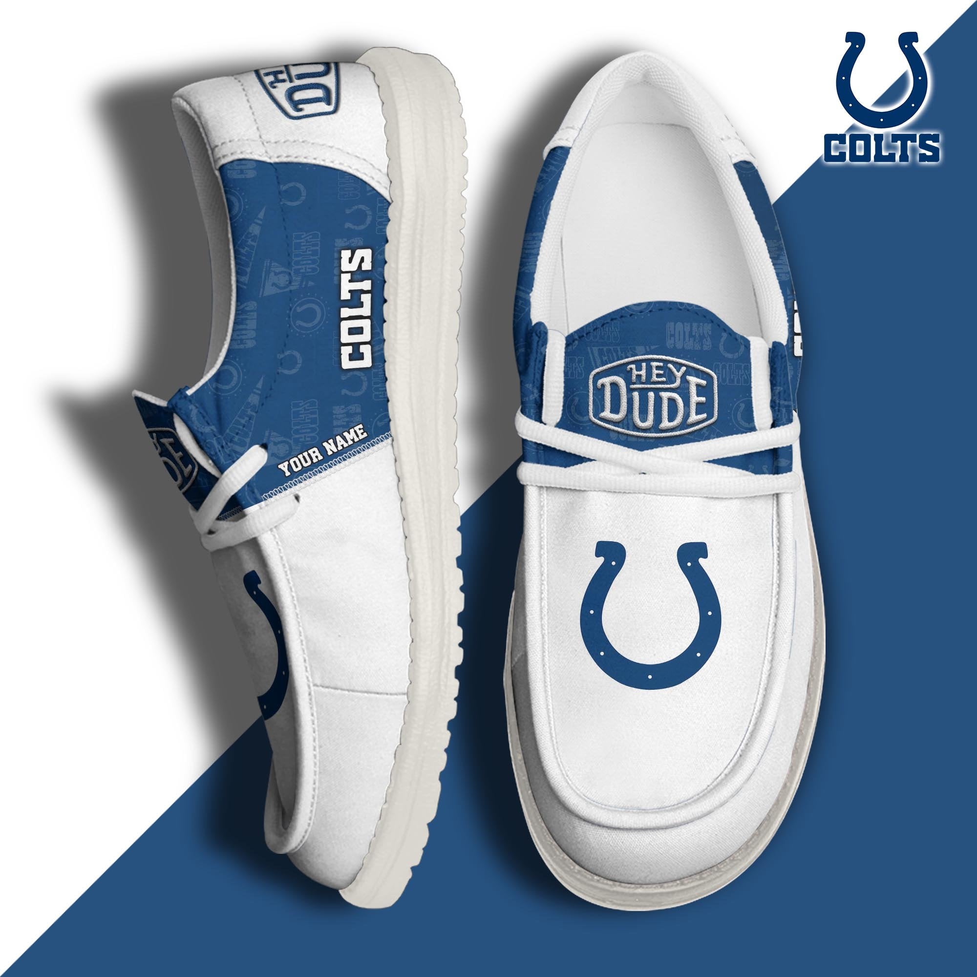 Indianapolis Colts Lace Up Loafers 2026