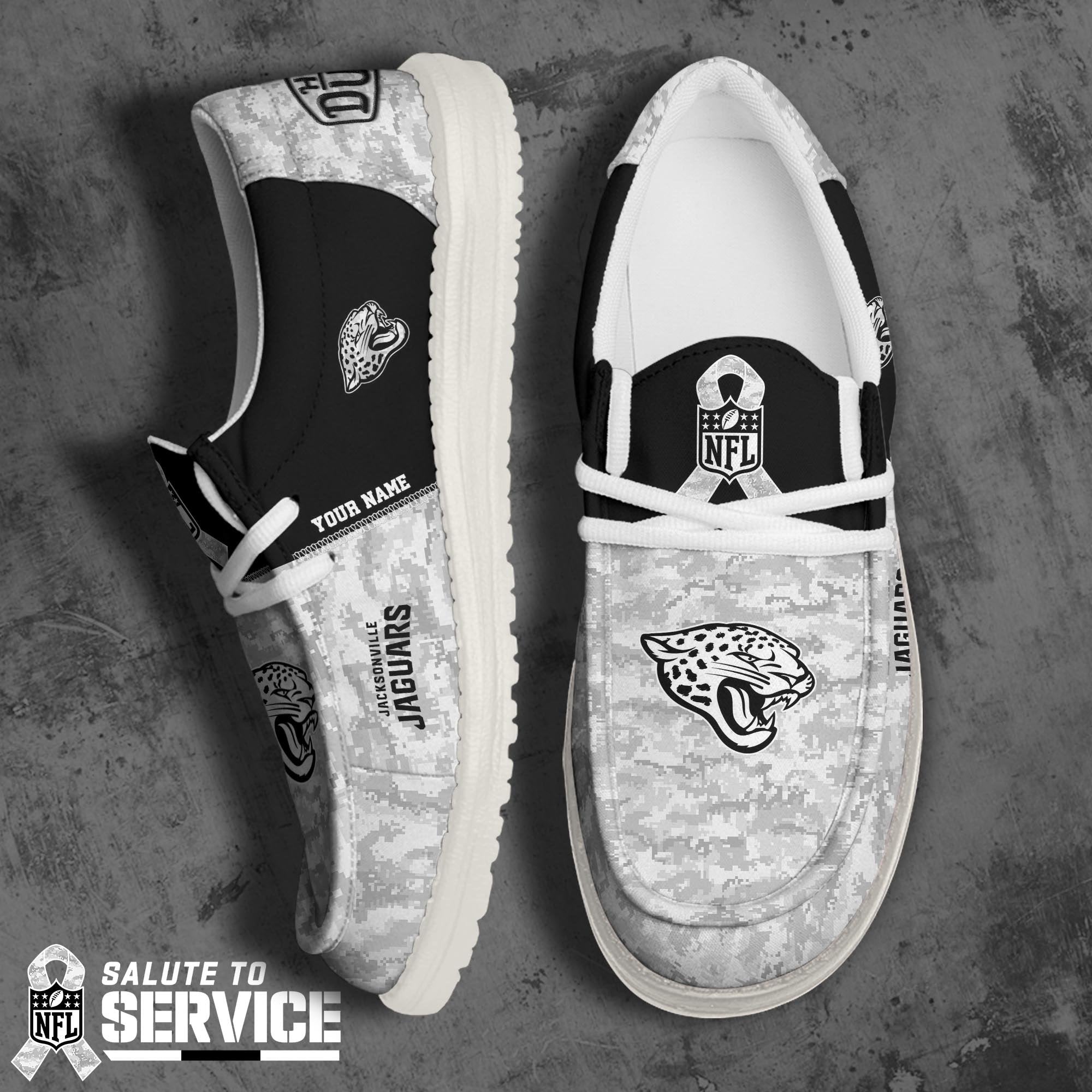 Jacksonville Jaguars Lace Up Loafers 2026
