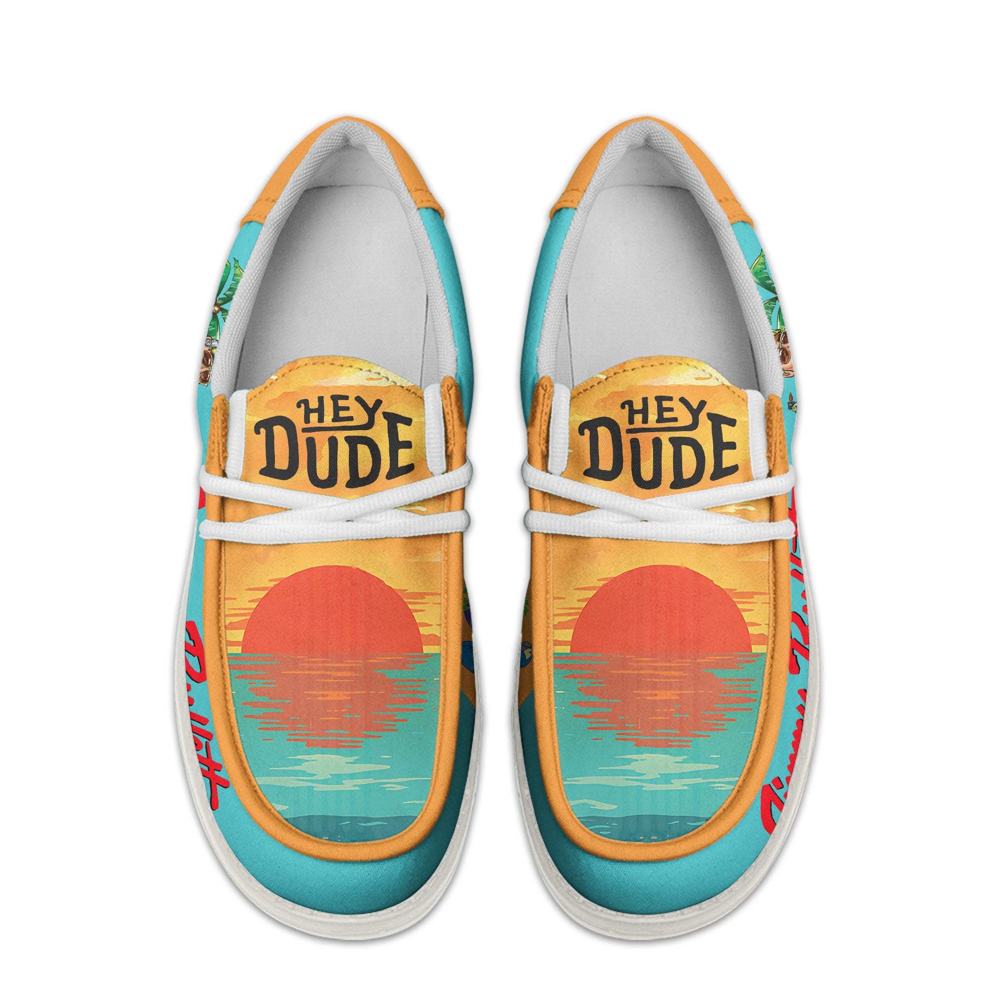 Jimmy Buffett Lace Up Loafers 2026