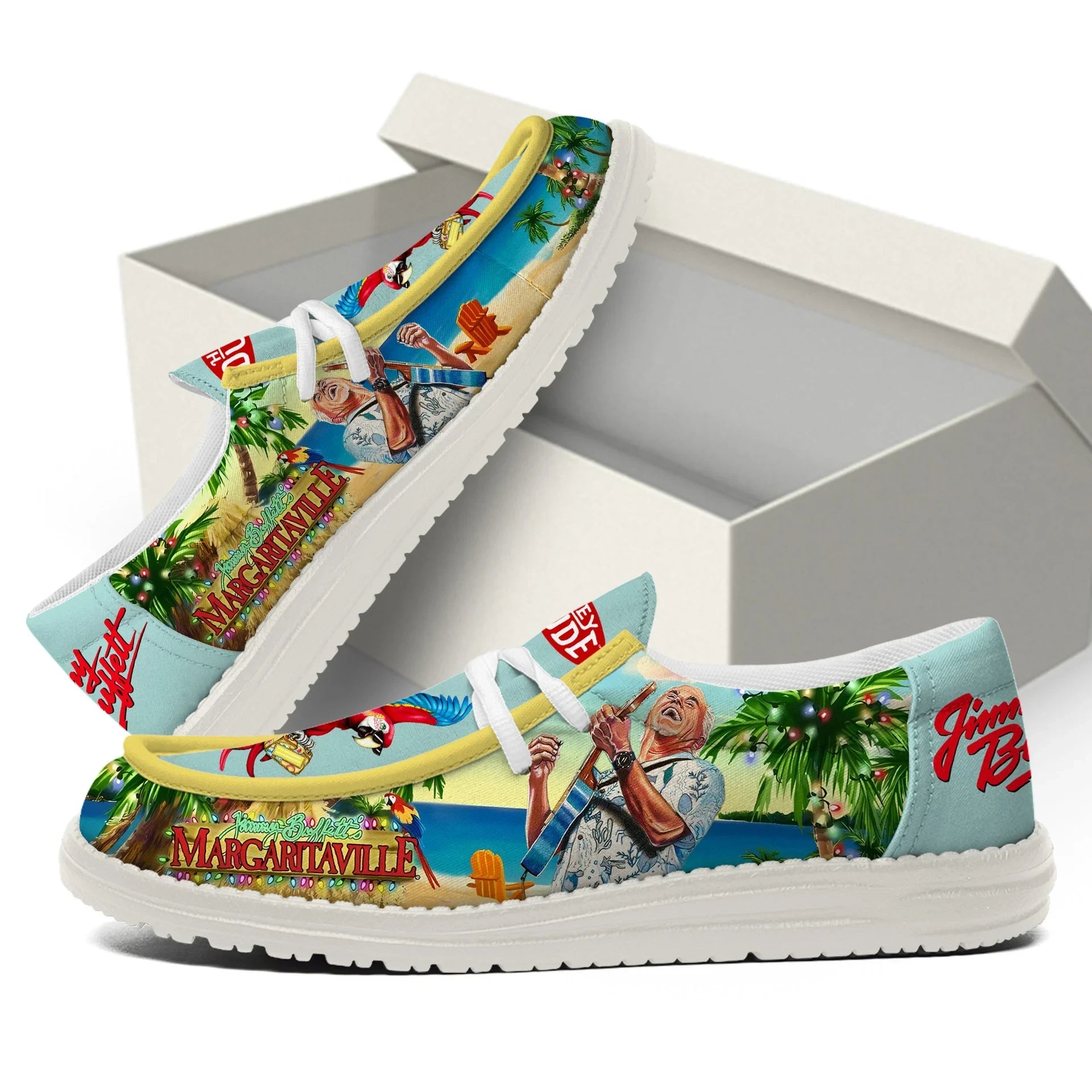 Jimmy Buffett Lace Up Loafers 2026