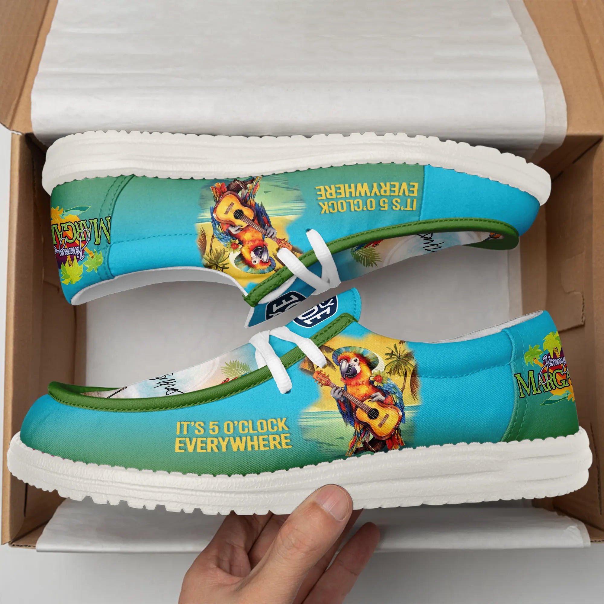 Jimmy Buffett Lace Up Loafers 2026