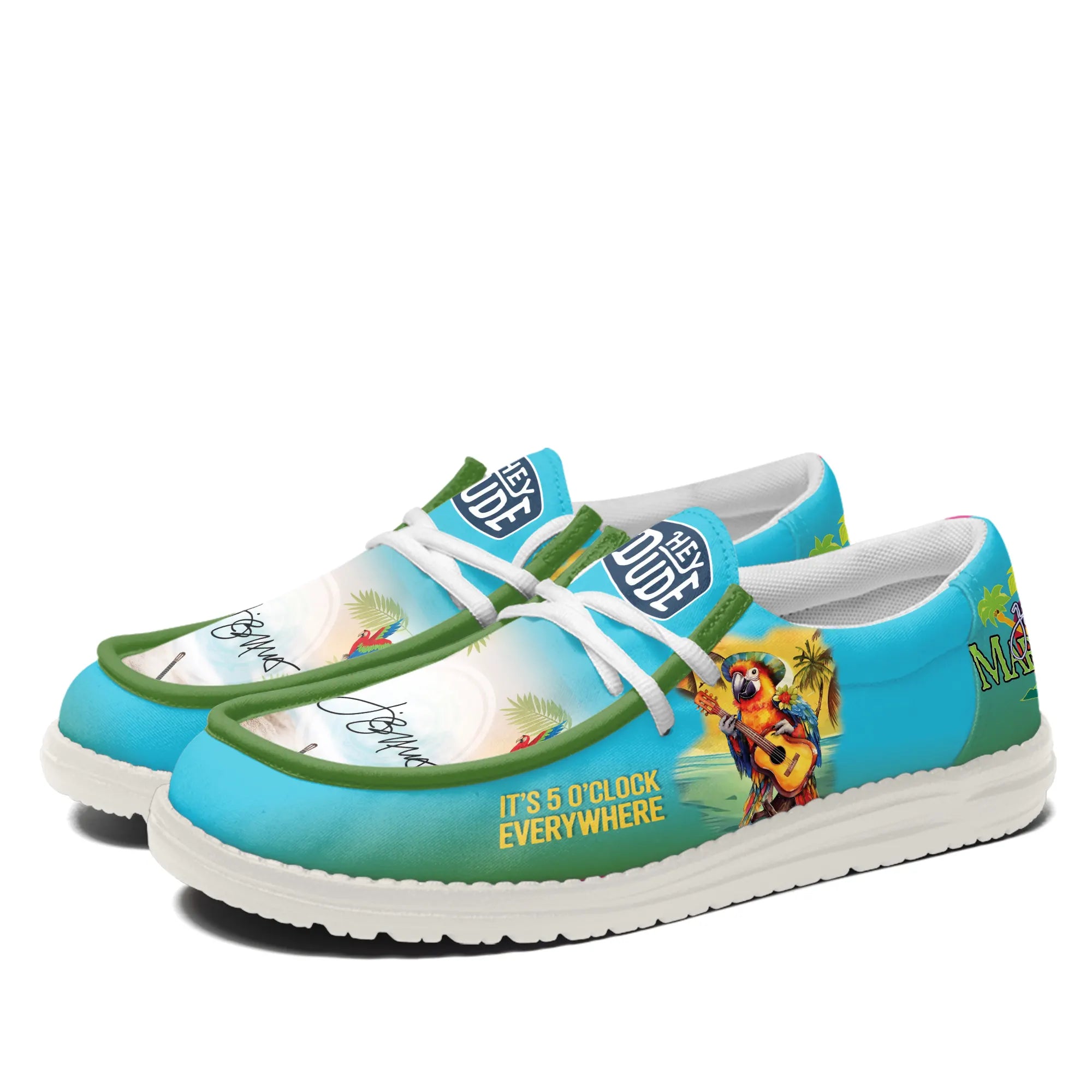 Jimmy Buffett Lace Up Loafers 2026