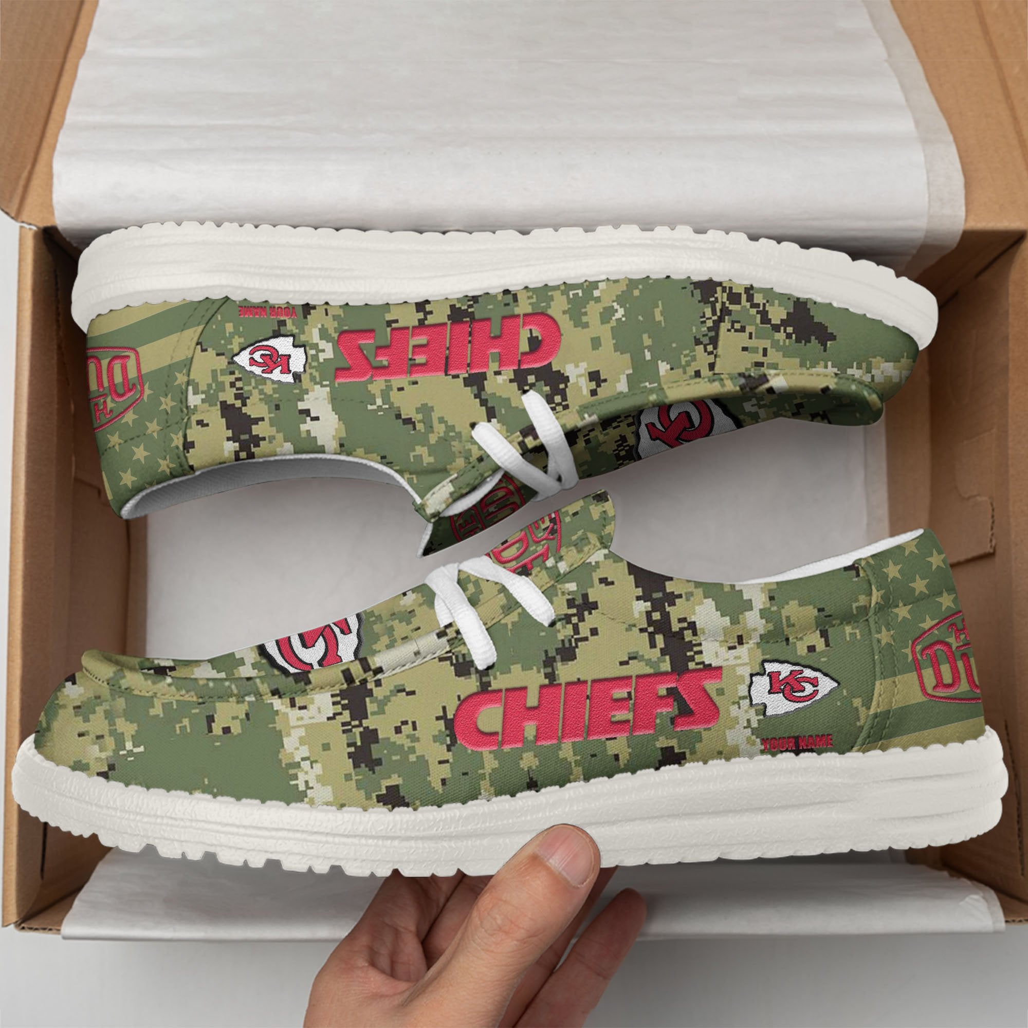 Kansas City Chiefs Lace Up Loafers 2026