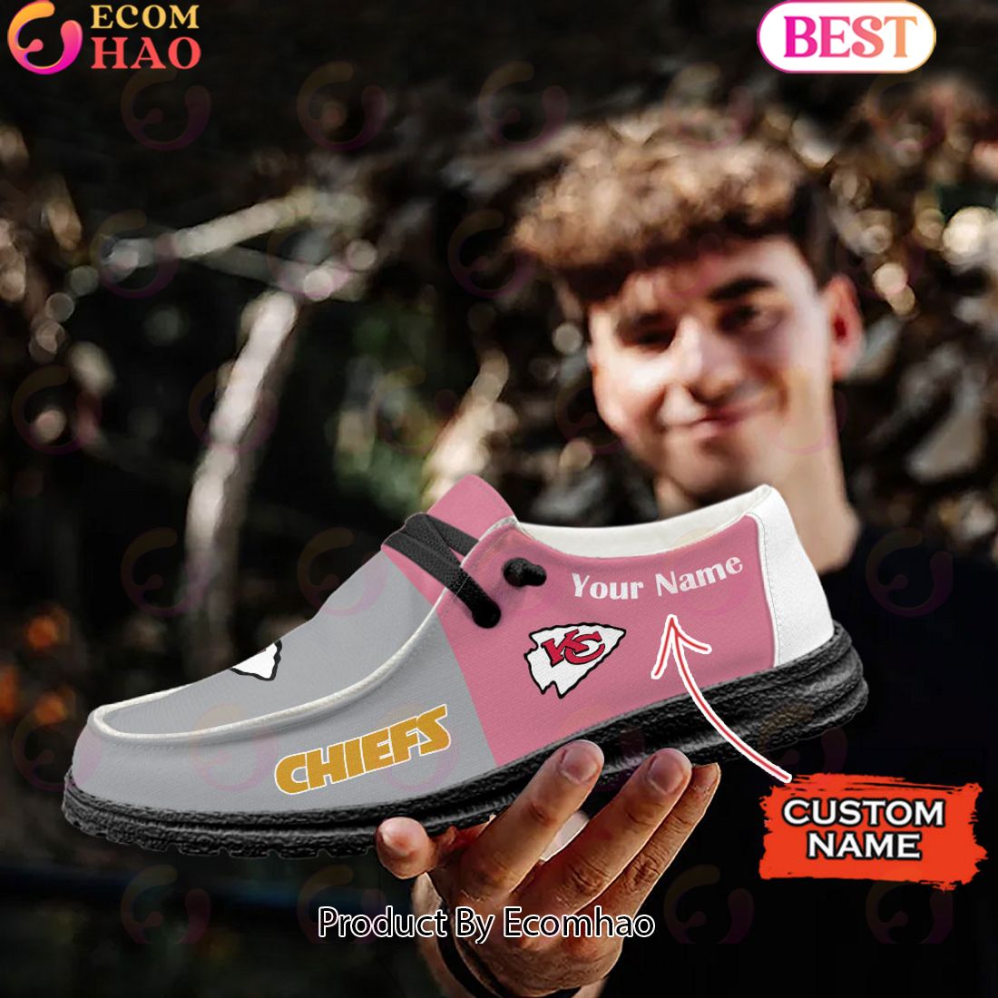 Kansas City Chiefs Lace Up Loafers 2026
