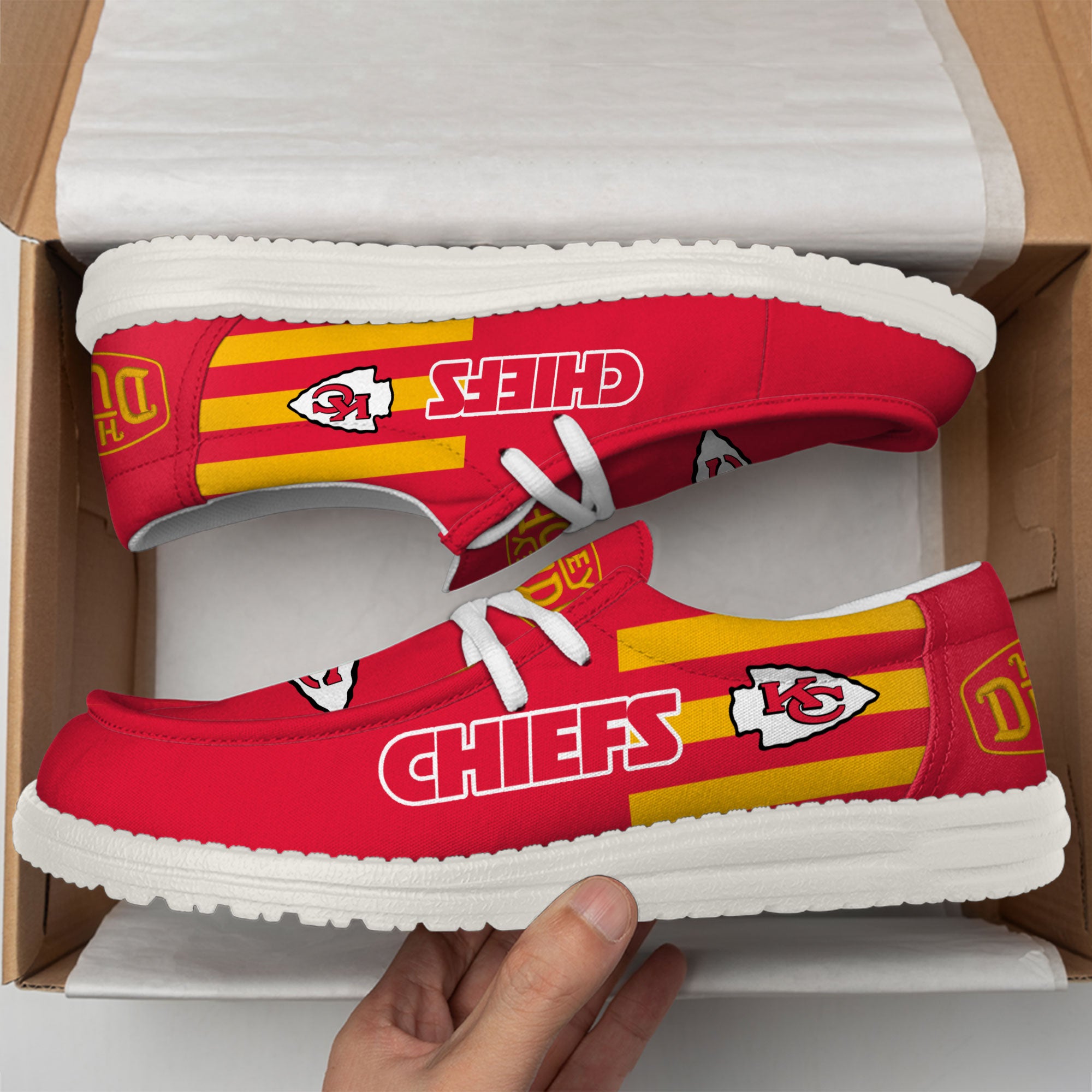 Kansas City Chiefs Lace Up Loafers 2026