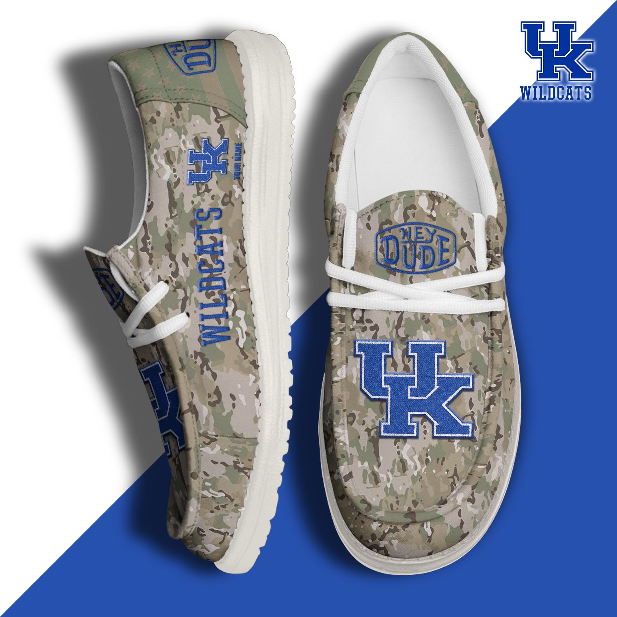 Kentucky Wildcats Lace Up Loafers 2026