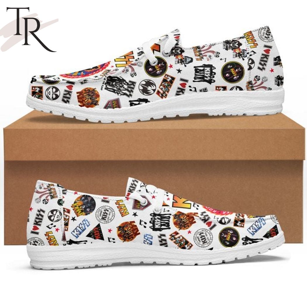 Kiss Band Lace Up Loafers 2026