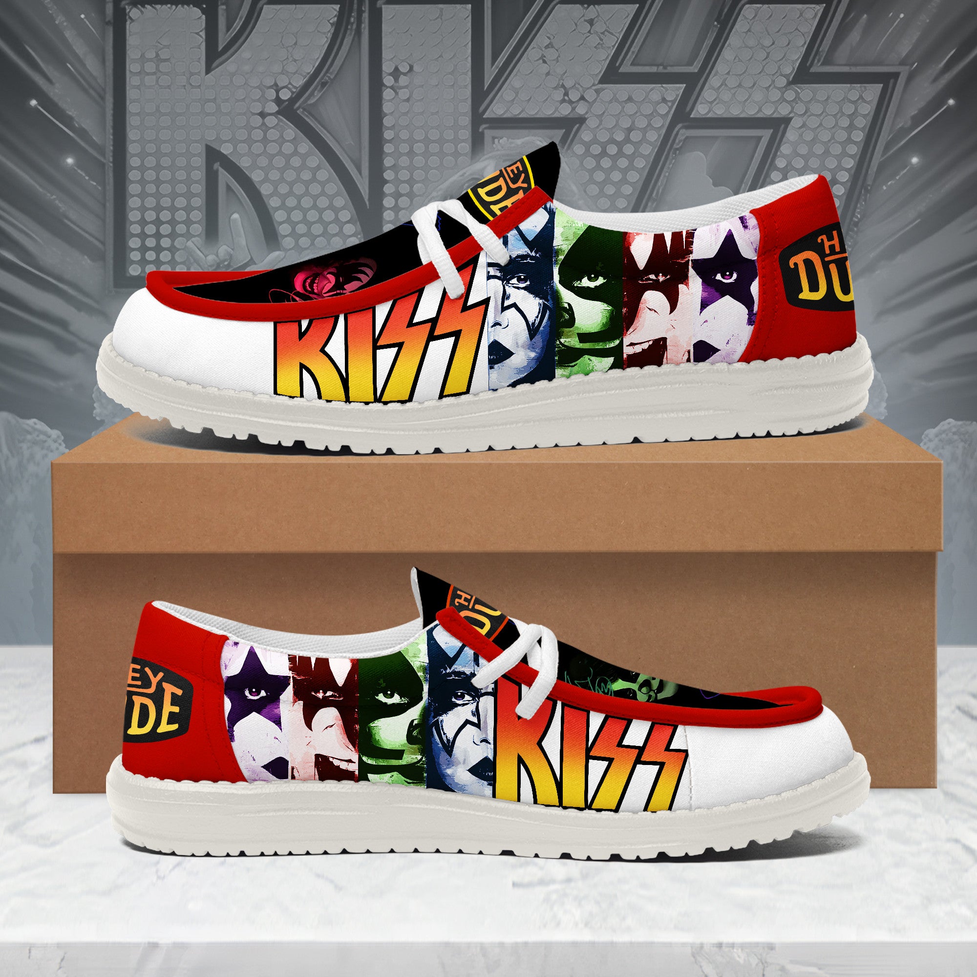 Kiss Lace Up Loafers 2026