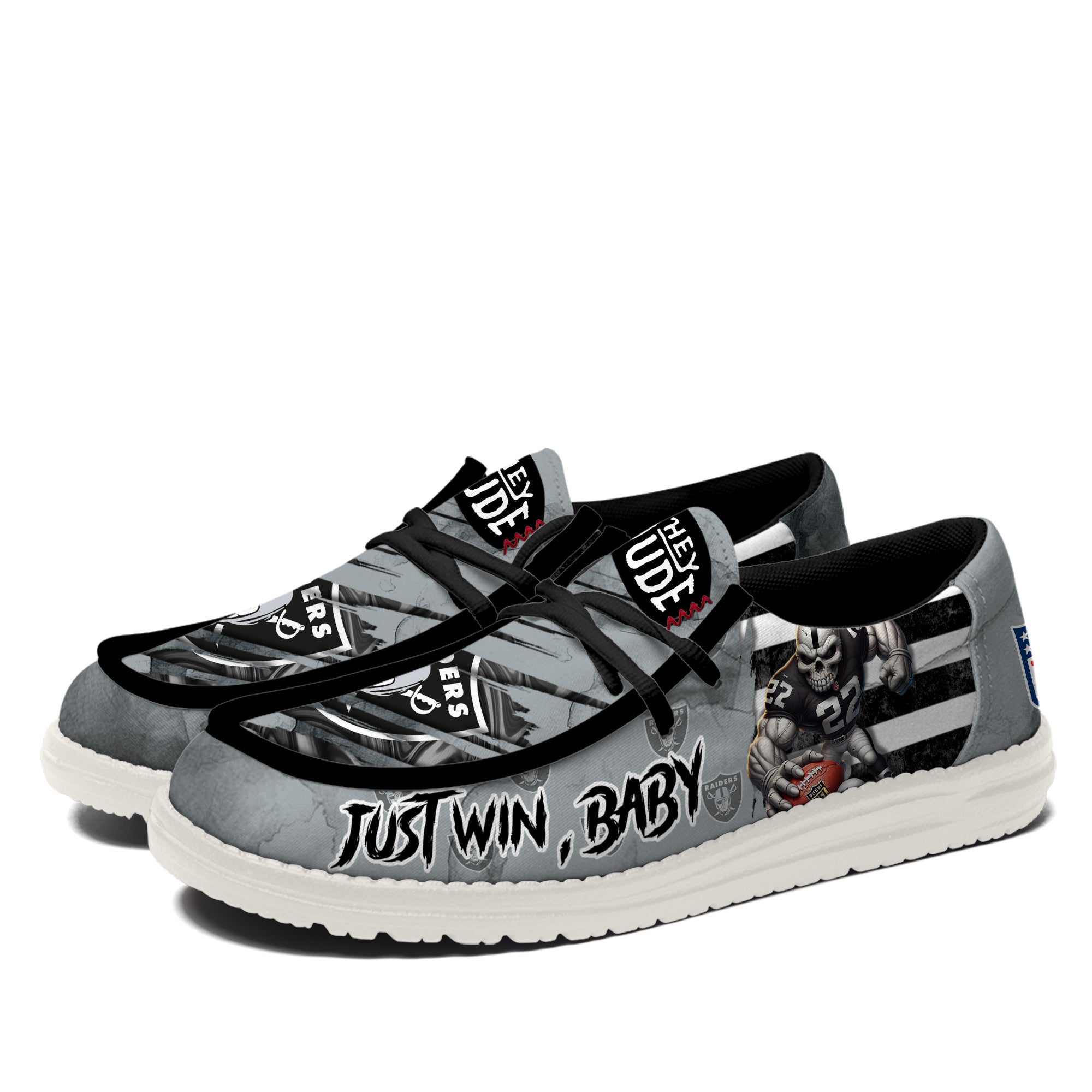 Las Vegas Raiders Lace Up Loafers 2026