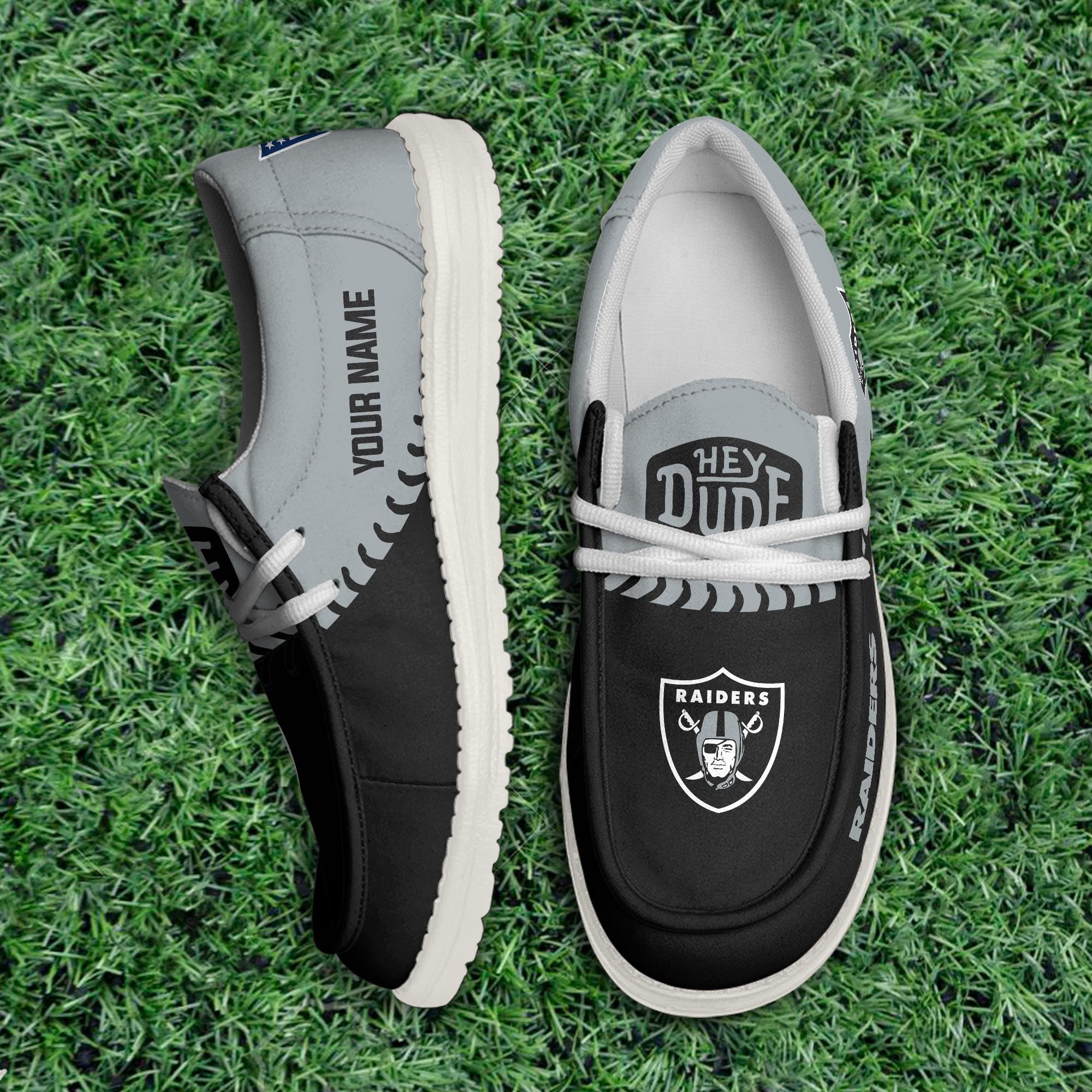 Las Vegas Raiders Lace Up Loafers 2026