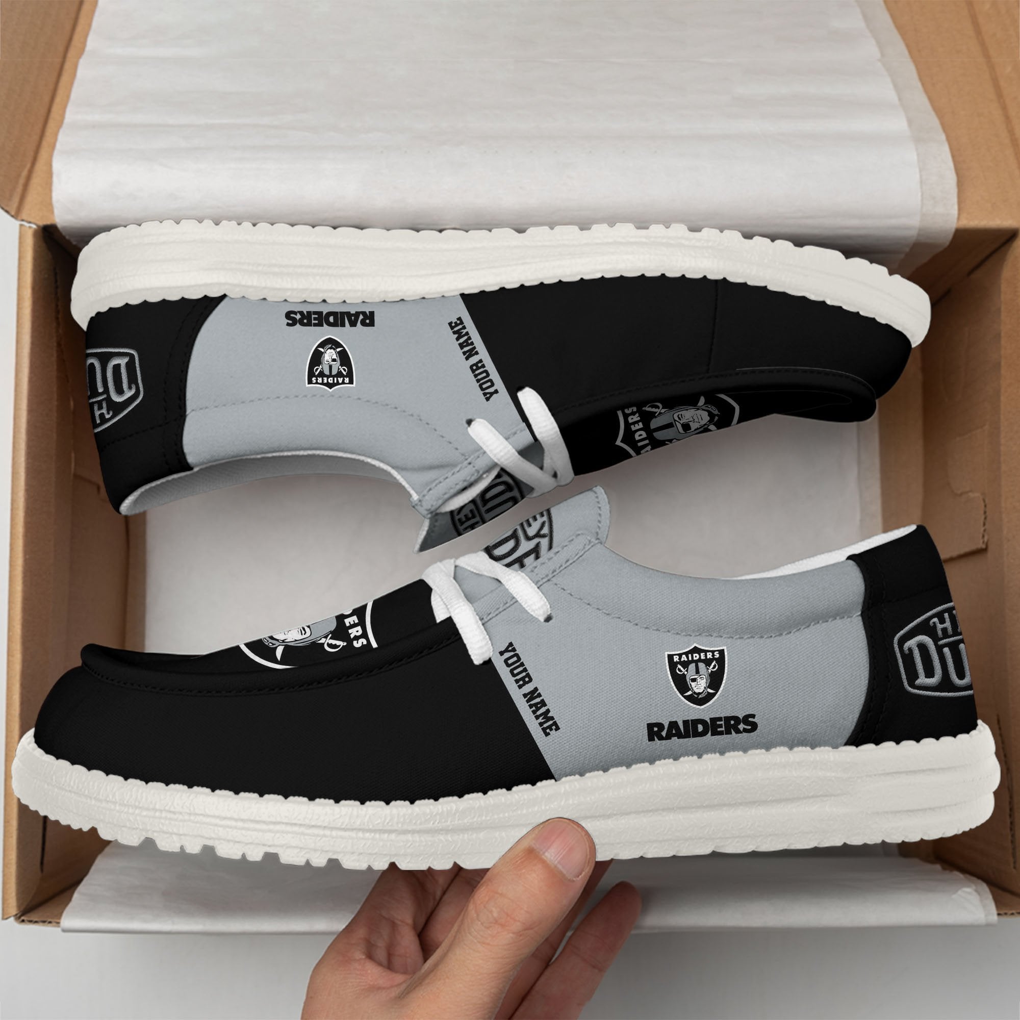 Las Vegas Raiders Lace Up Loafers 2026