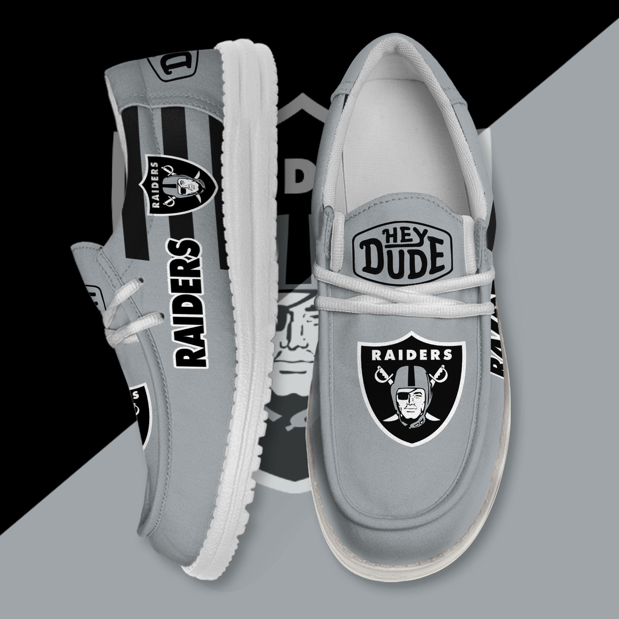 Las Vegas Raiders Lace Up Loafers 2026