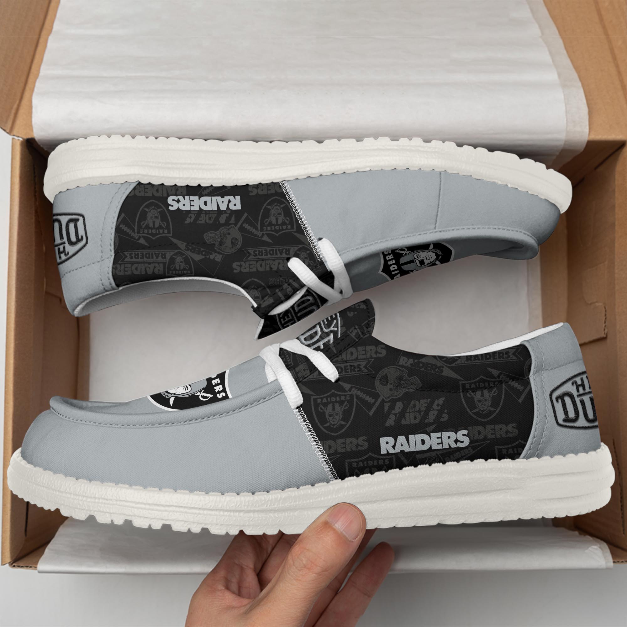 Las Vegas Raiders Lace Up Loafers 2026