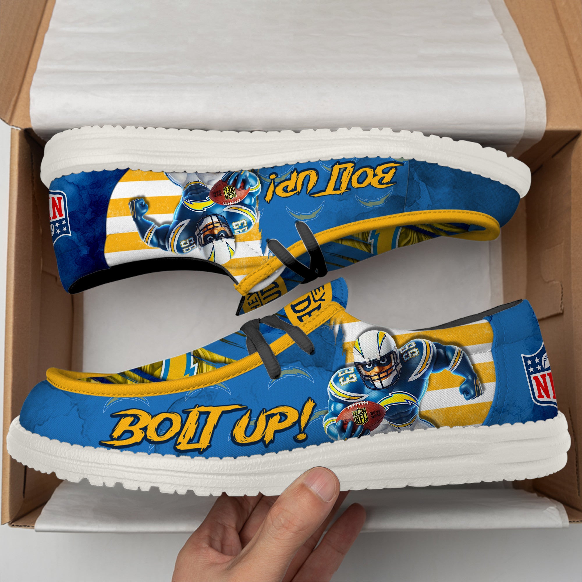Los Angeles Chargers Lace Up Loafers 2026