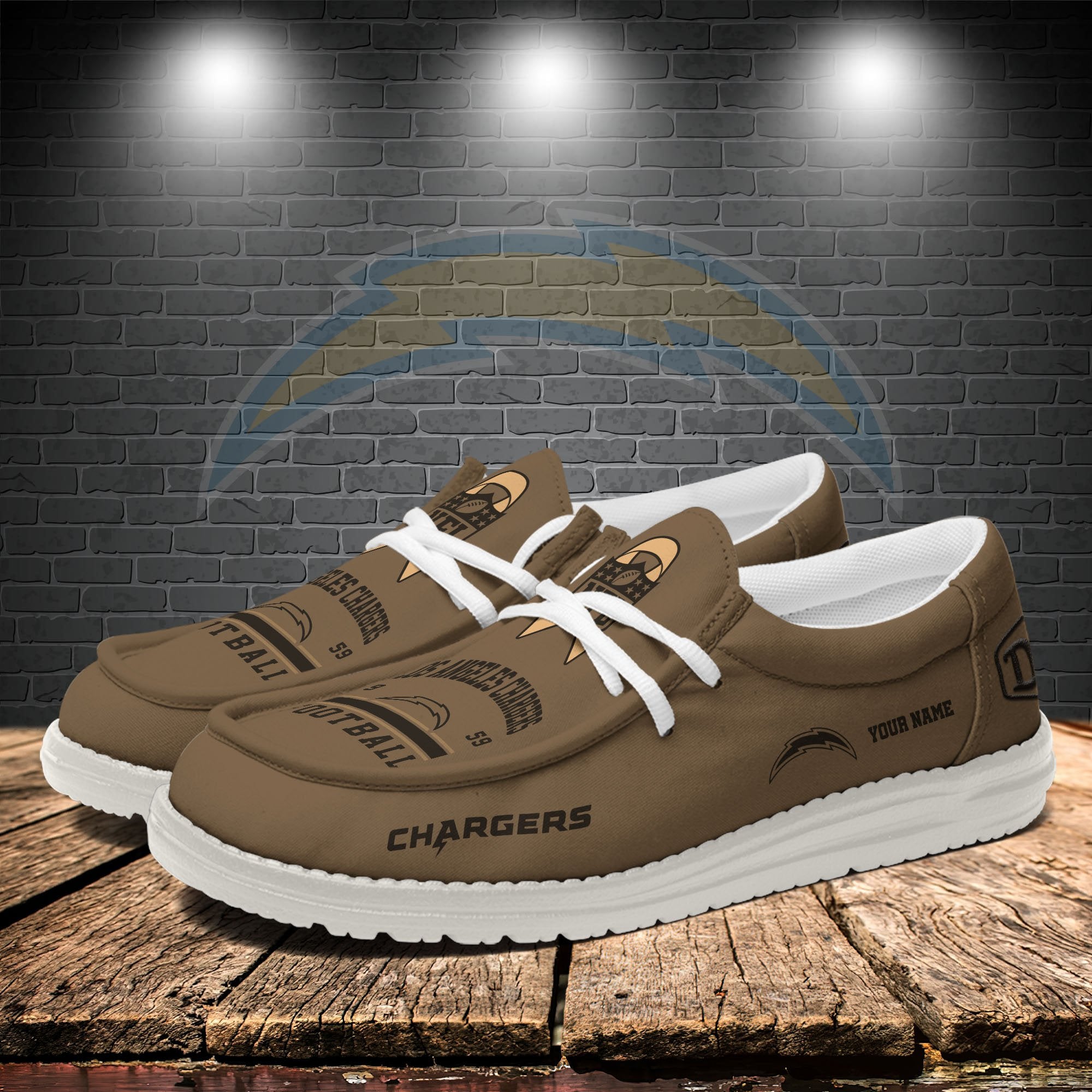 Los Angeles Chargers Lace Up Loafers 2026