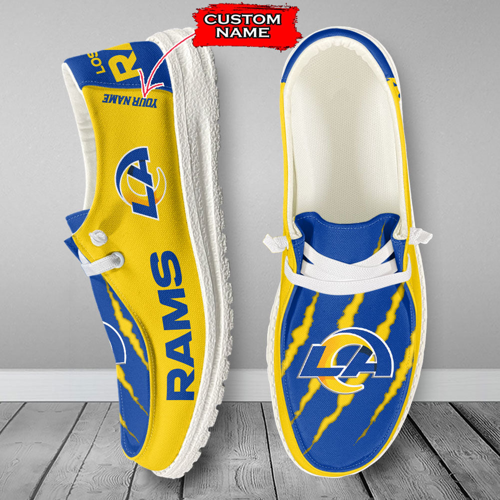 Los Angeles Rams Lace Up Loafers 2026