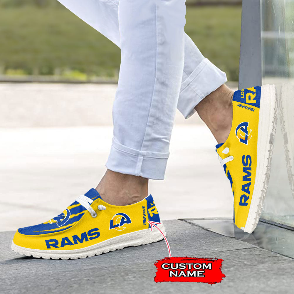 Los Angeles Rams Lace Up Loafers 2026