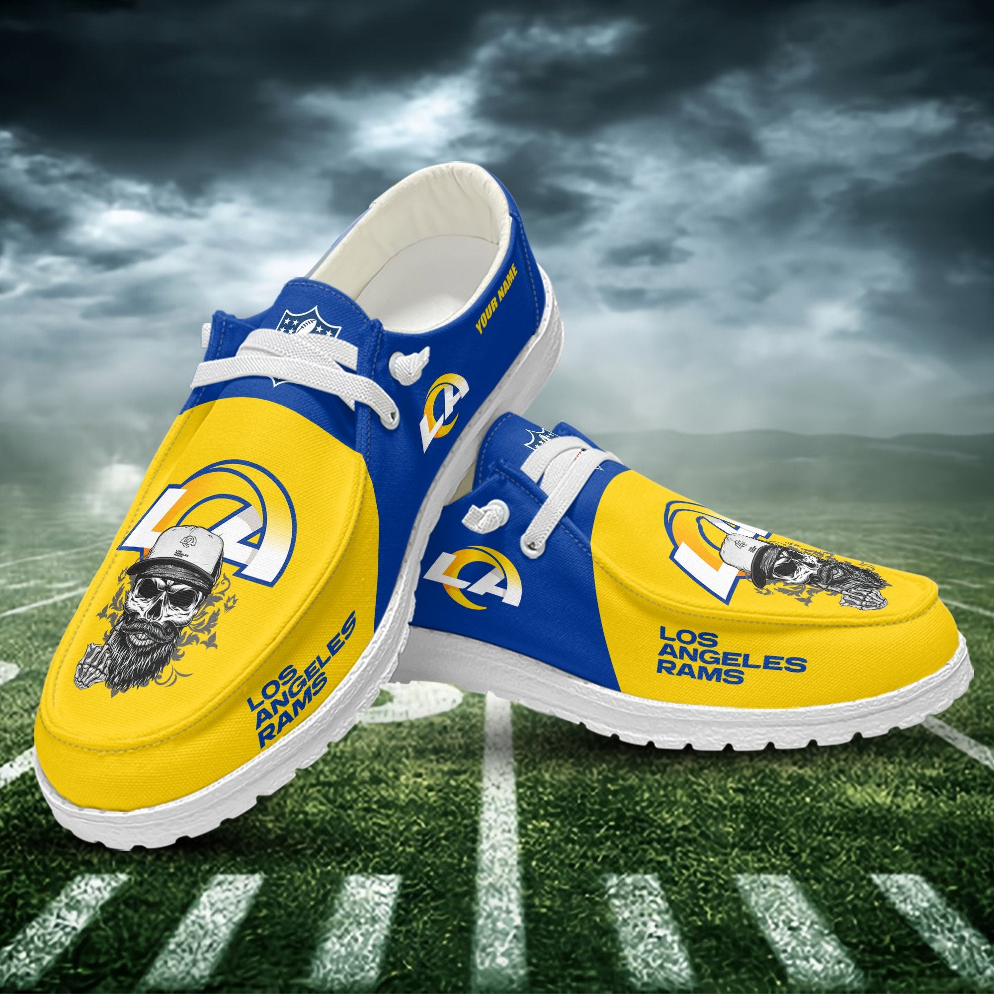 Los Angeles Rams Lace Up Loafers 2026