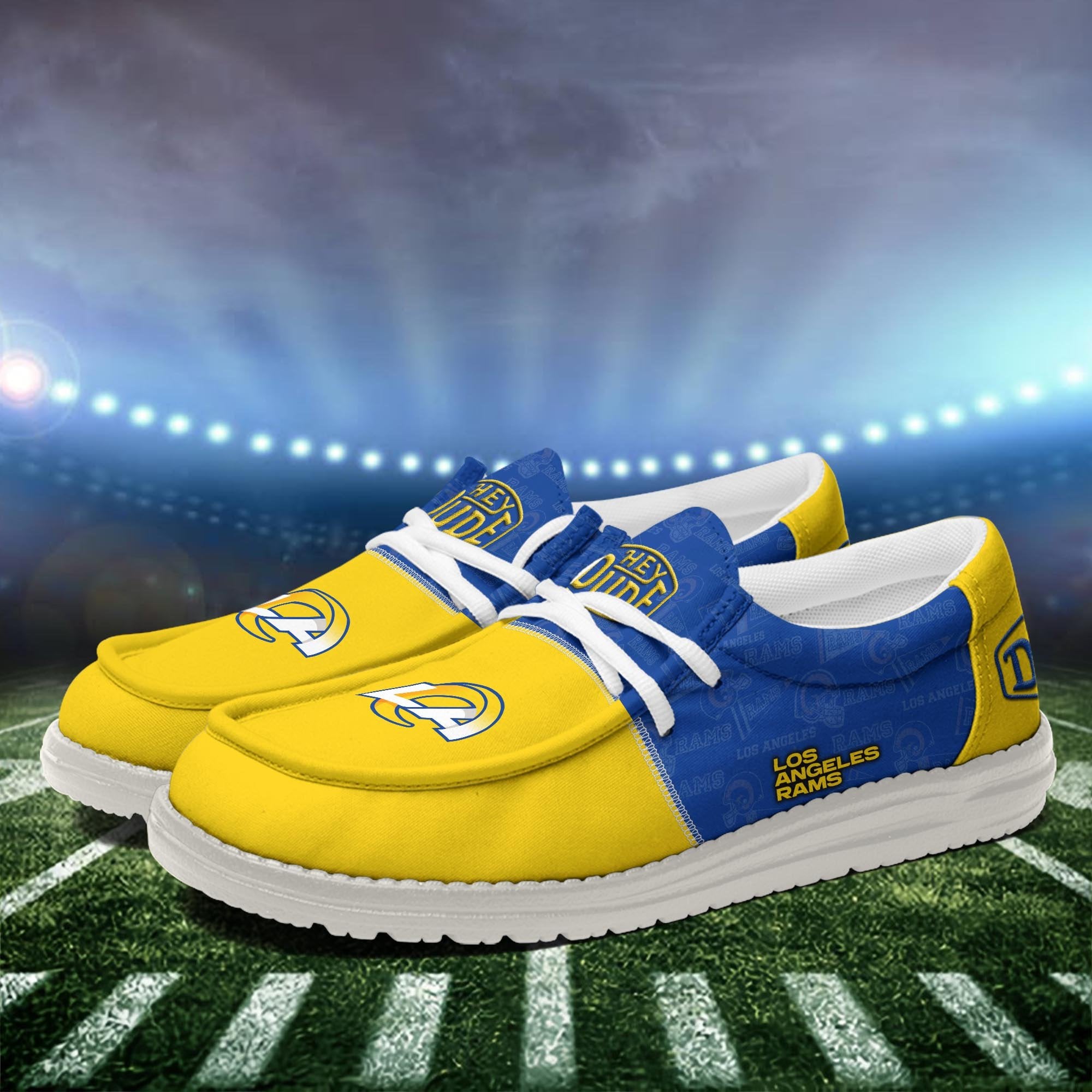 Los Angeles Rams Lace Up Loafers 2026