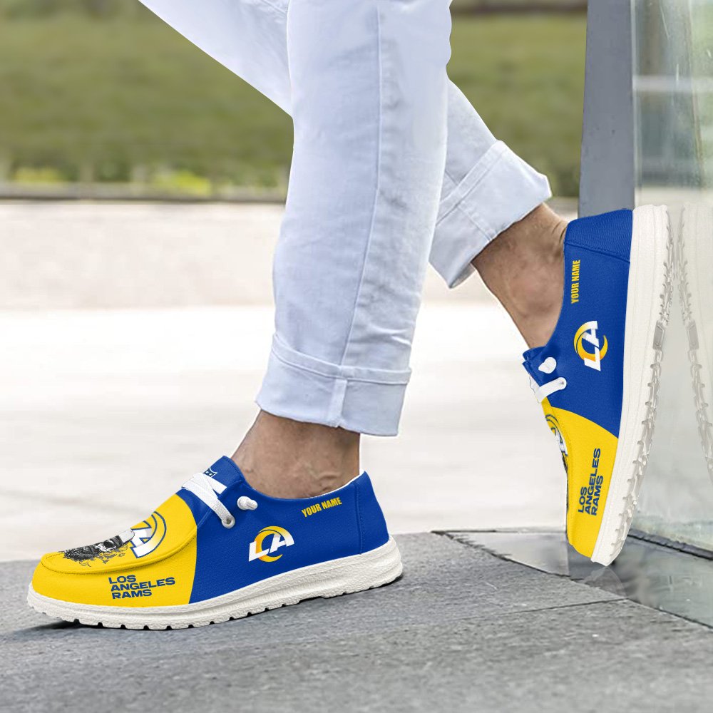 Los Angeles Rams Lace Up Loafers 2026