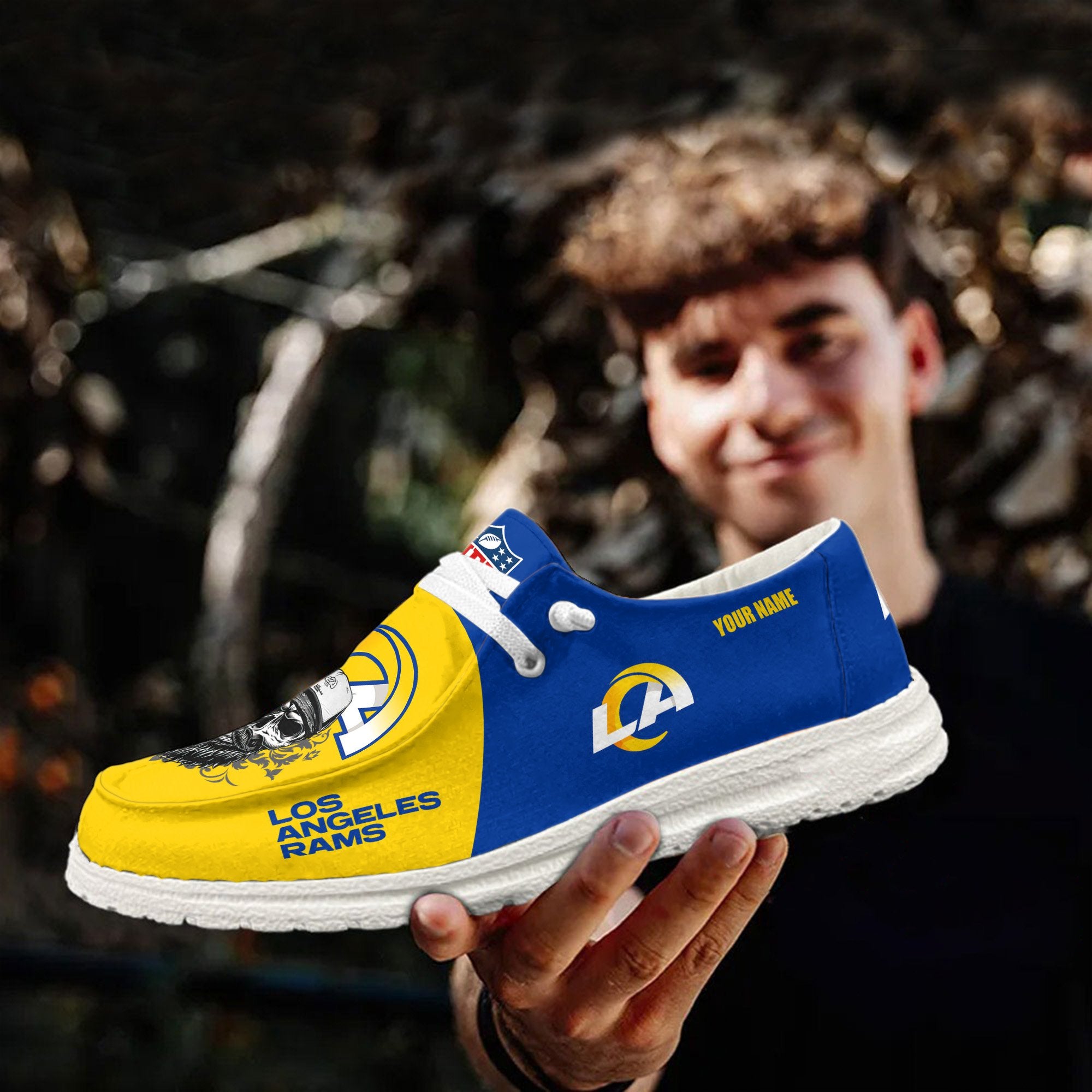 Los Angeles Rams Lace Up Loafers 2026