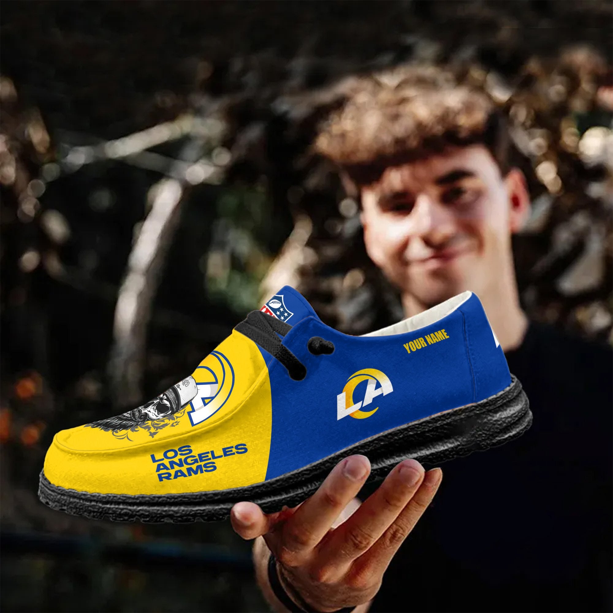 Los Angeles Rams Lace Up Loafers 2026