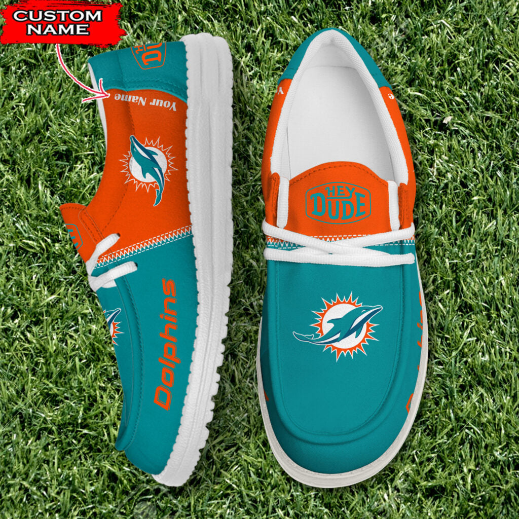 Miami Dolphins Lace Up Loafers 2026