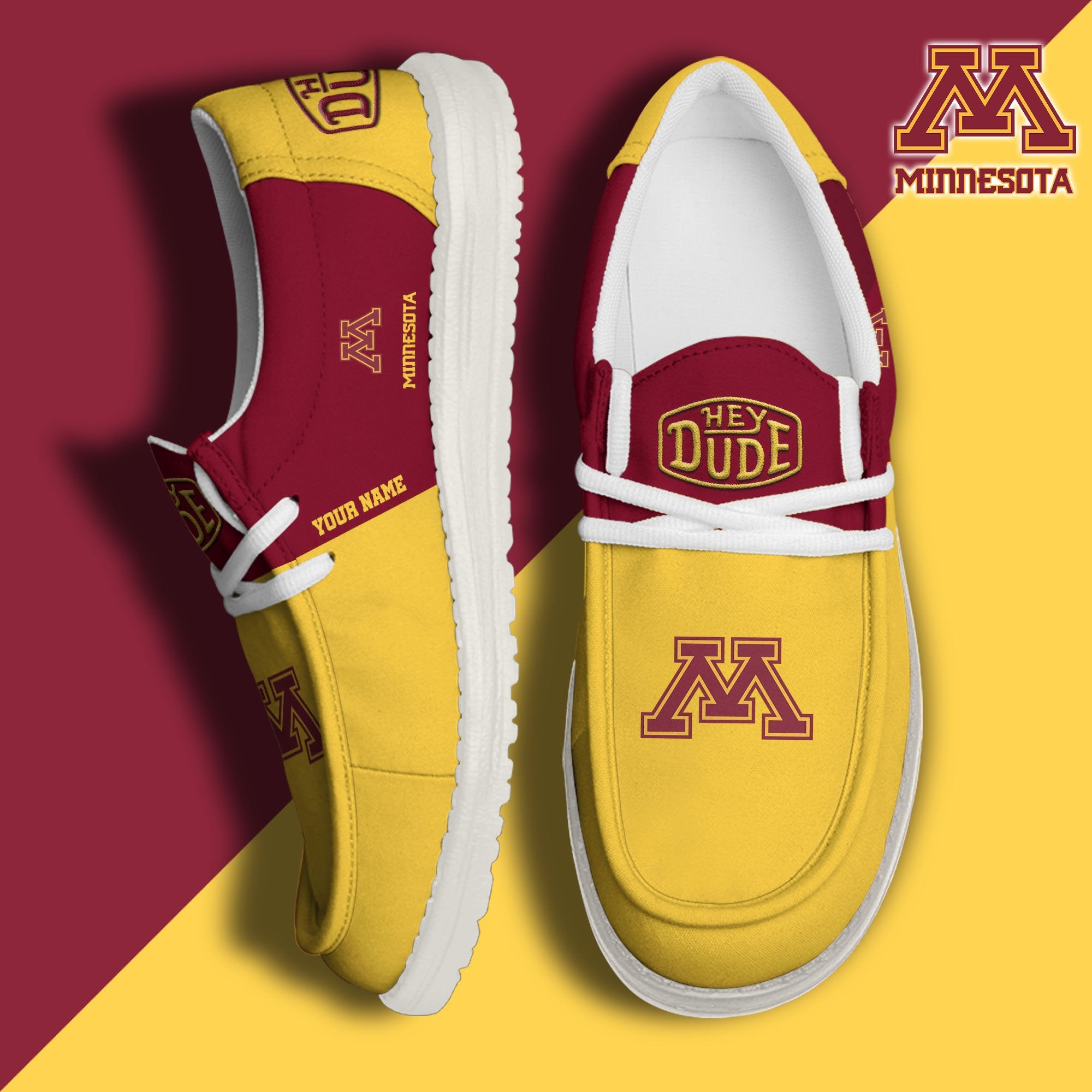 Minnesota Golden Gophers Lace Up Loafers 2026