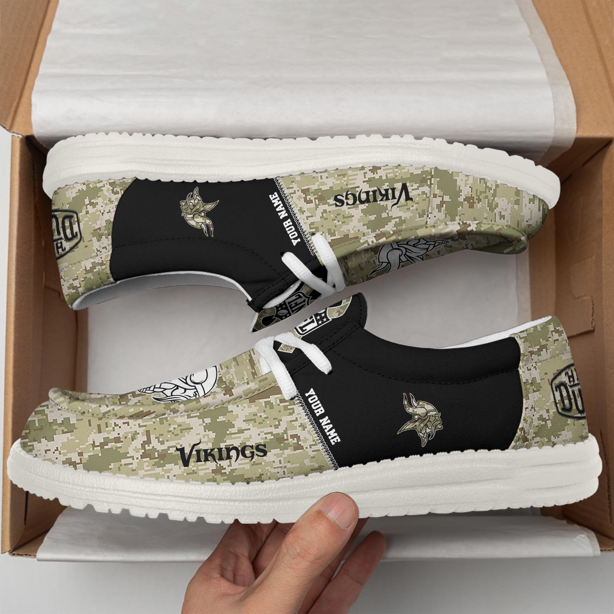 Minnesota Vikings Lace Up Loafers 2026