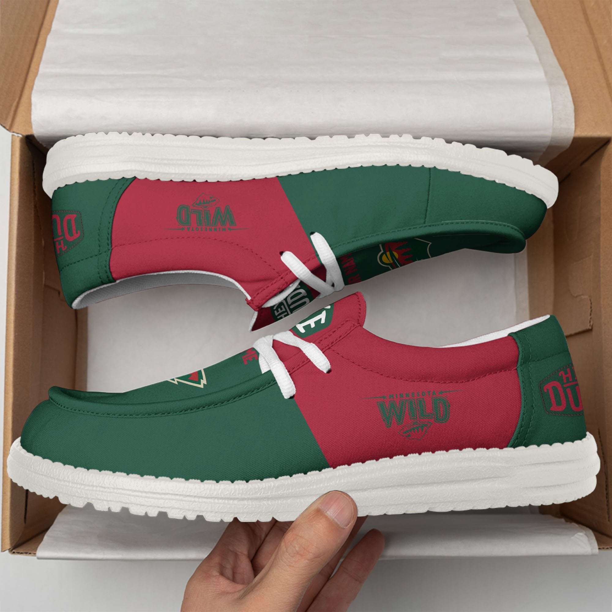 Minnesota Wild Lace Up Loafers 2026