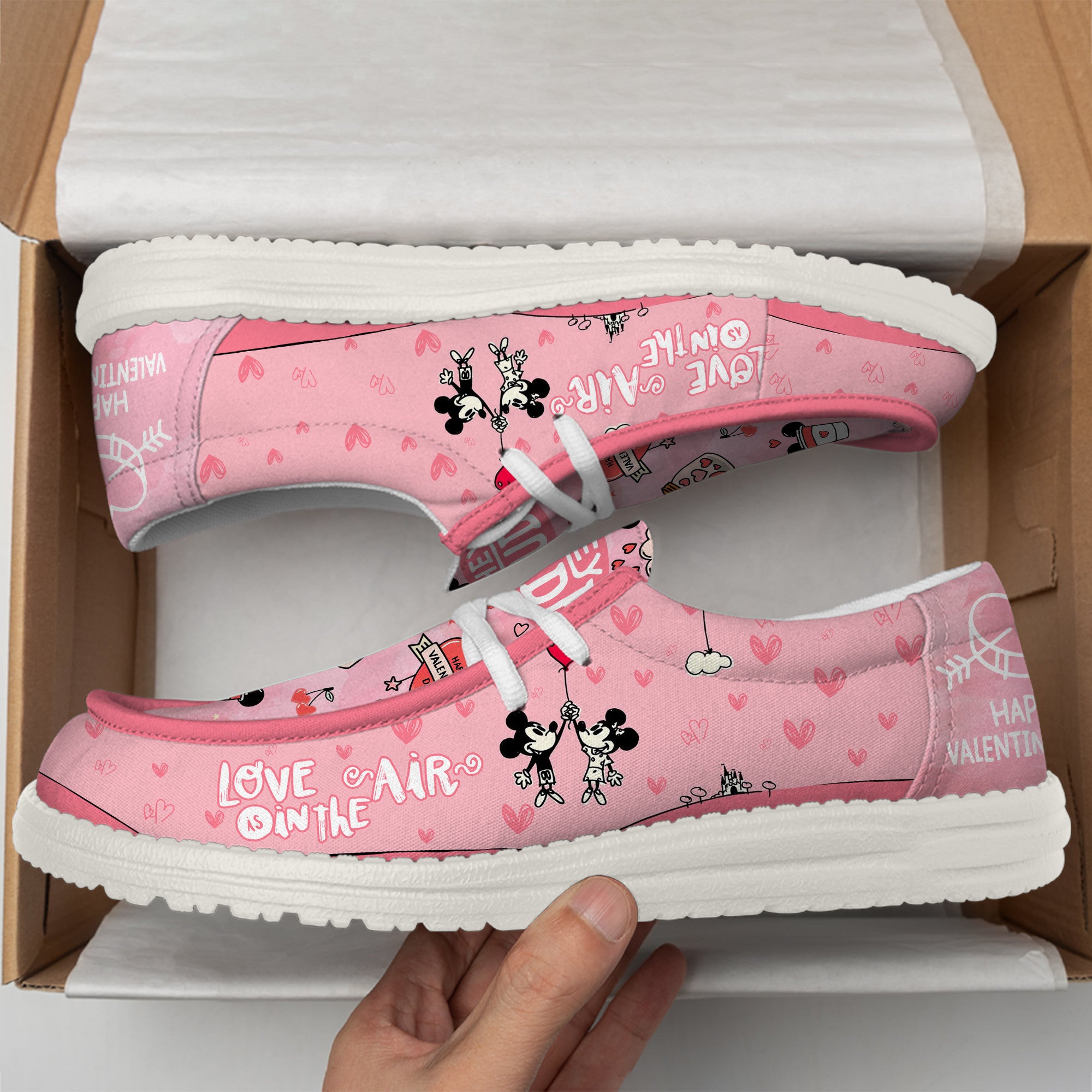 Minnie Mouse Lace Up Loafers 2026