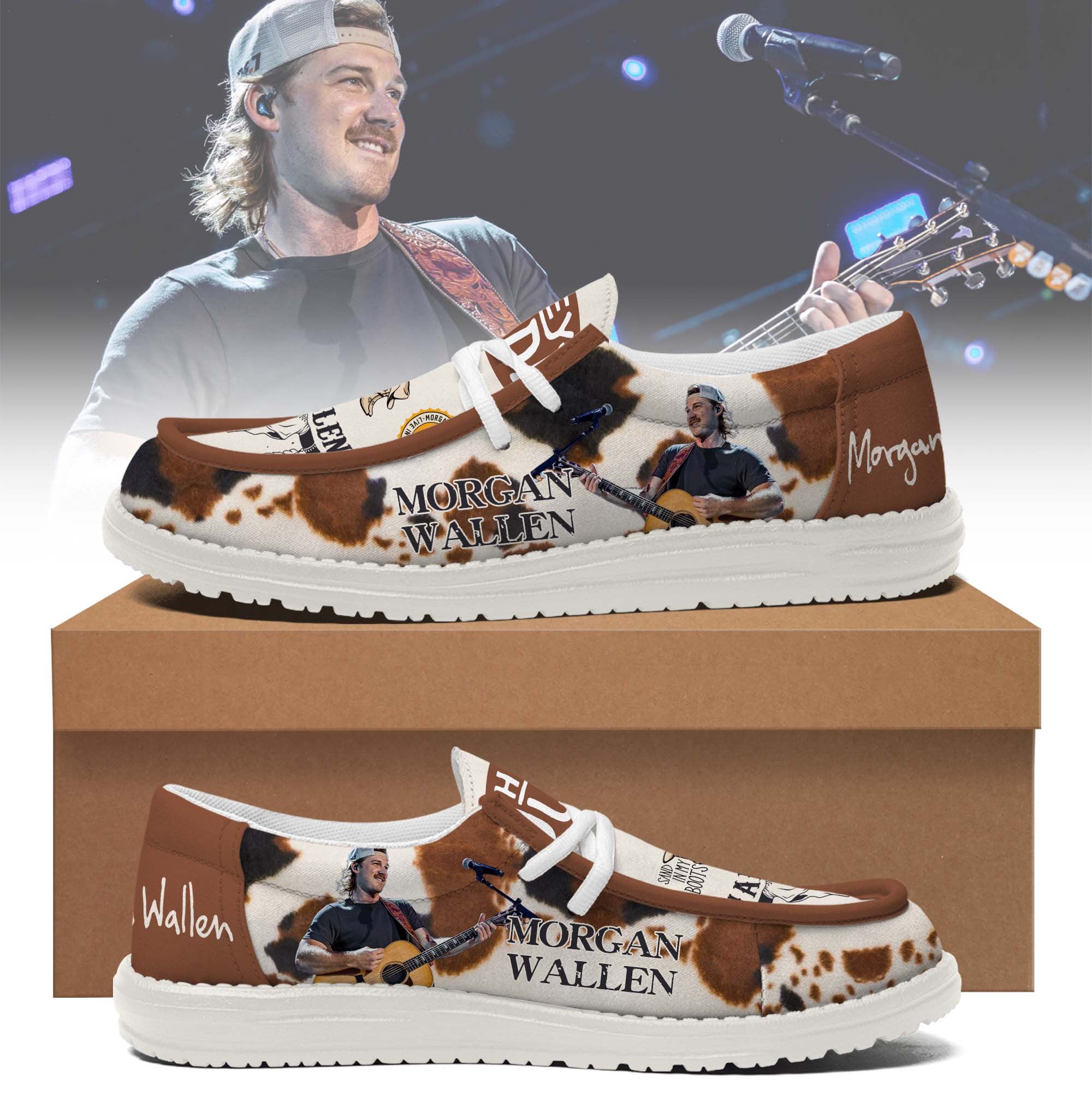 Morgan Wallen Lace Up Loafers 2026
