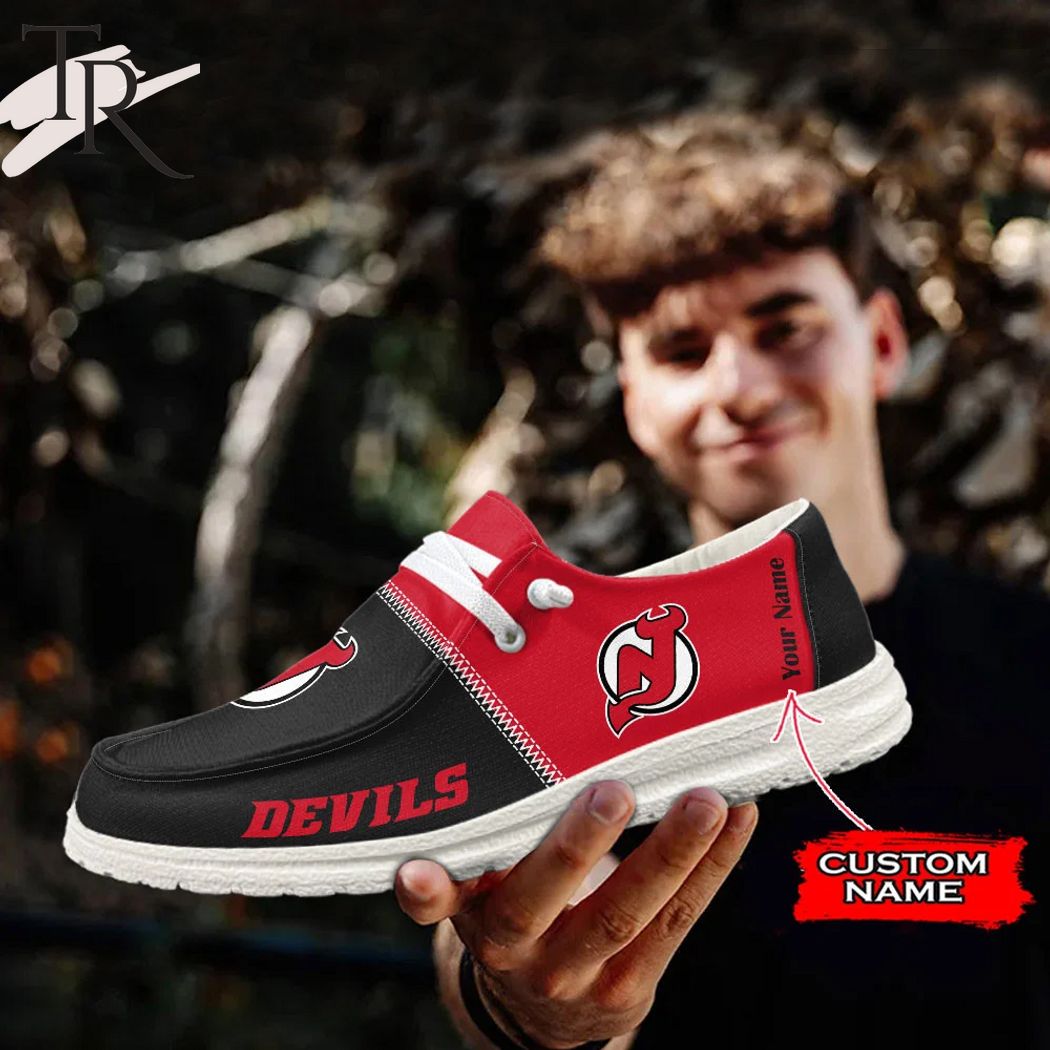New Jersey Devils Lace Up Loafers 2026