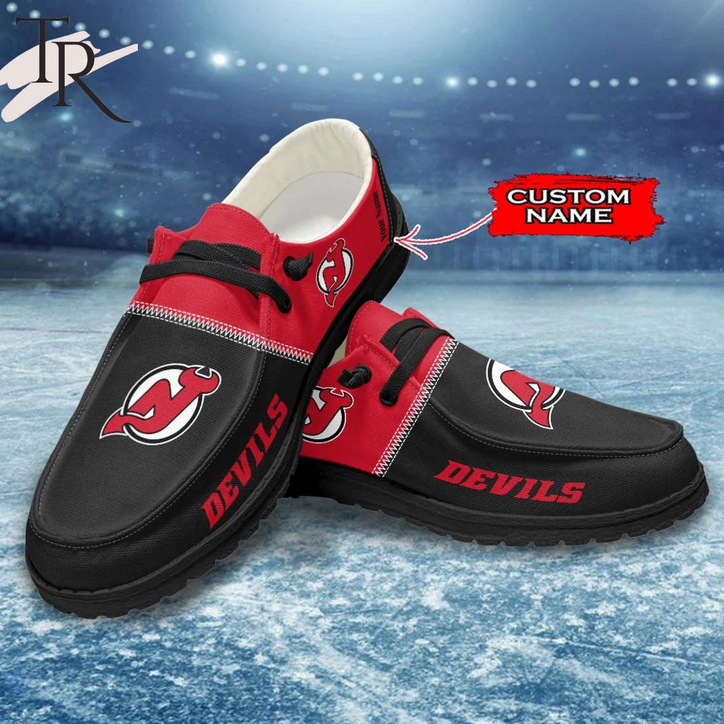New Jersey Devils Lace Up Loafers 2026