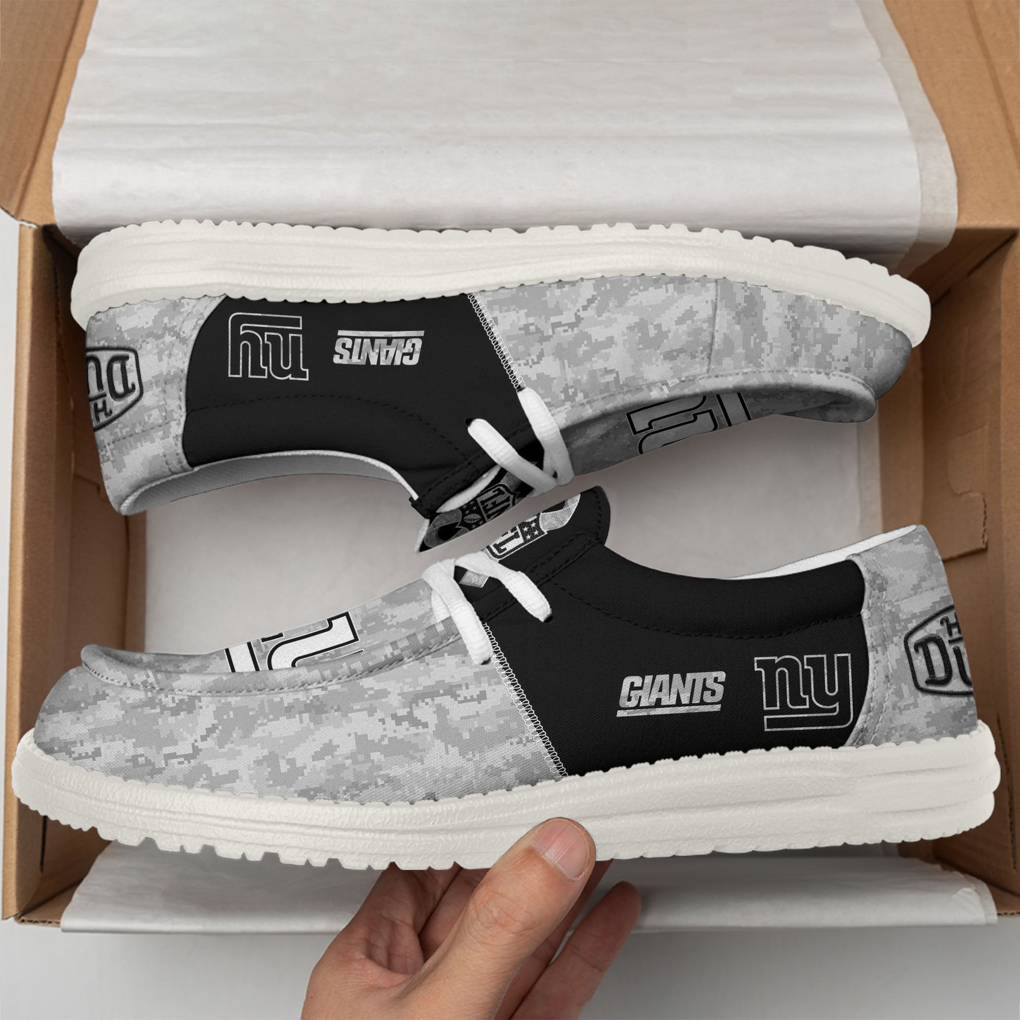 New York Giants Lace Up Loafers 2026