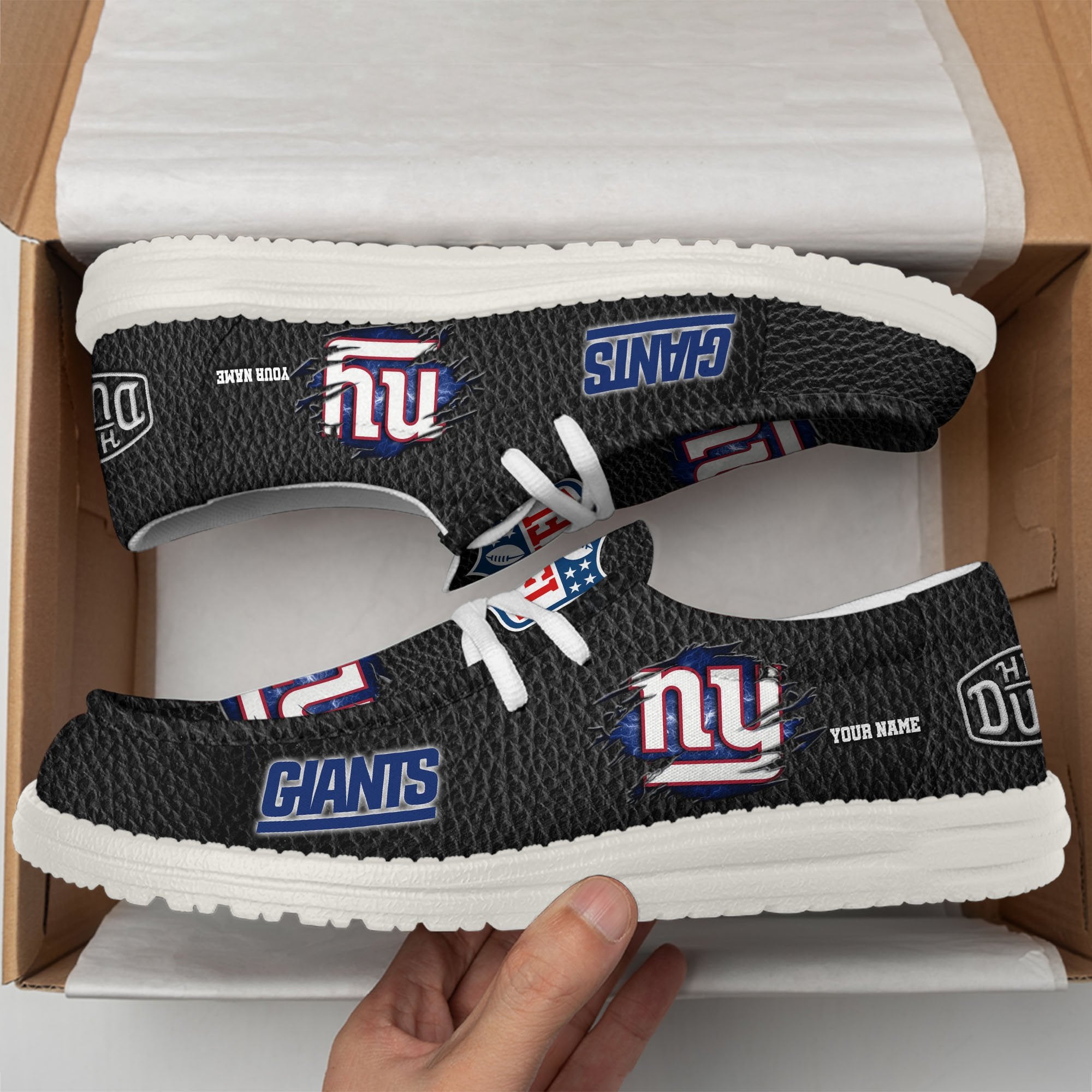 New York Giants Lace Up Loafers 2026